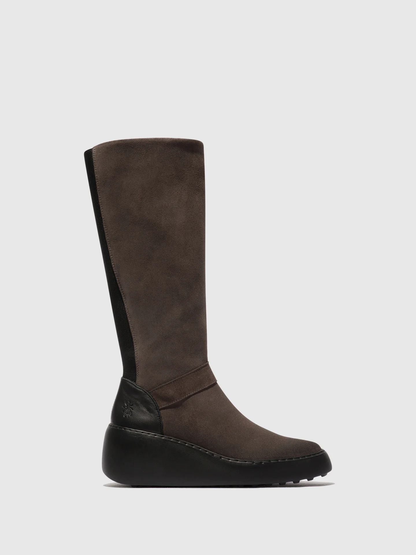 Zip Up Boots DOVA598FLY ANTHRACITE/BLACK