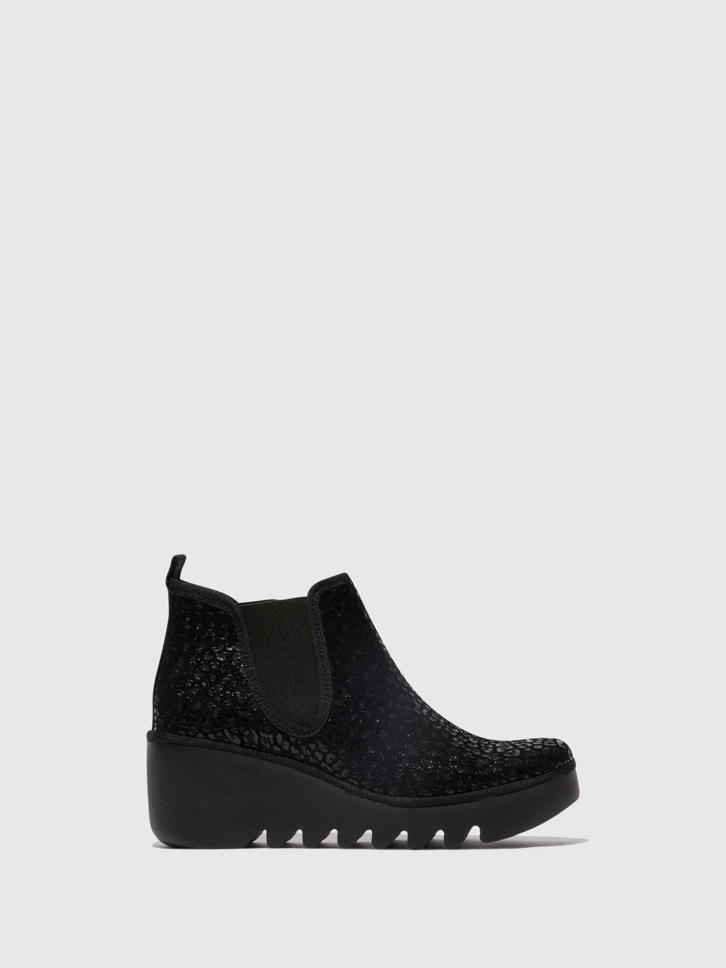 Chelsea Ankle Boots BYNE349FLY ANTHRACITE SPOTS