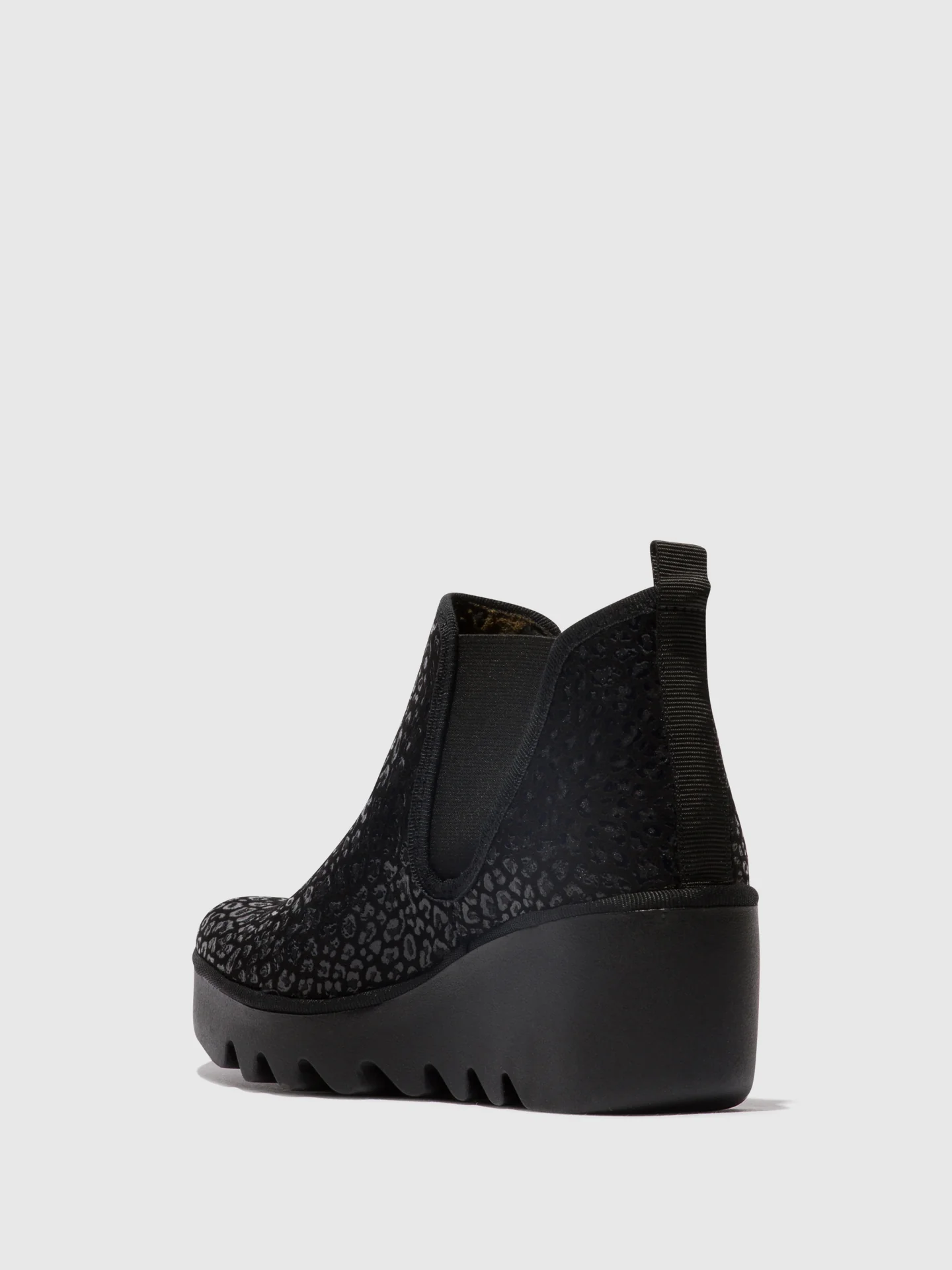 Chelsea Ankle Boots BYNE349FLY ANTHRACITE SPOTS - Image 3