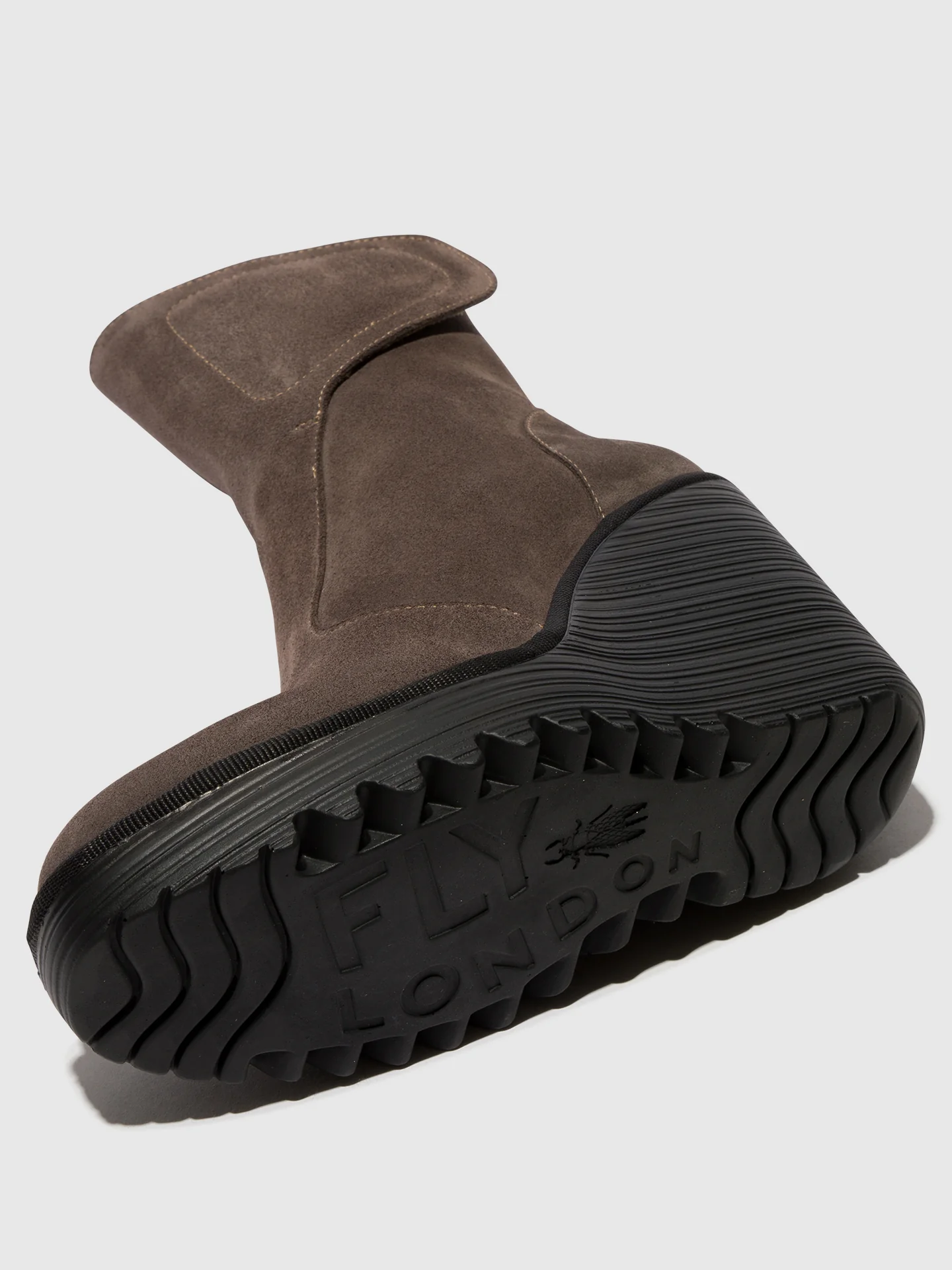 Zip Up Ankle Boots DALLY463FLY ANTHRACITE - Image 4