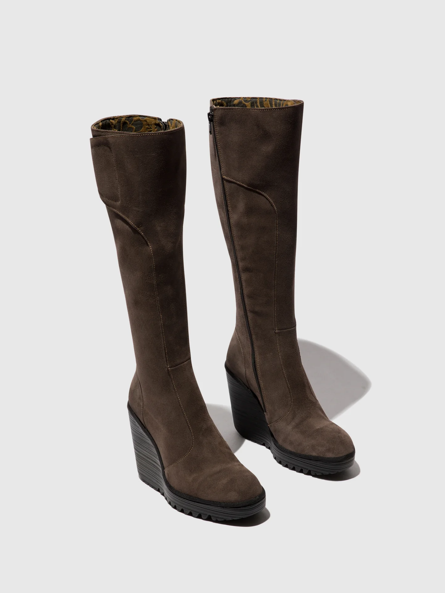 Zip Up Boots DELL464FLY ANTHRACITE - Image 2