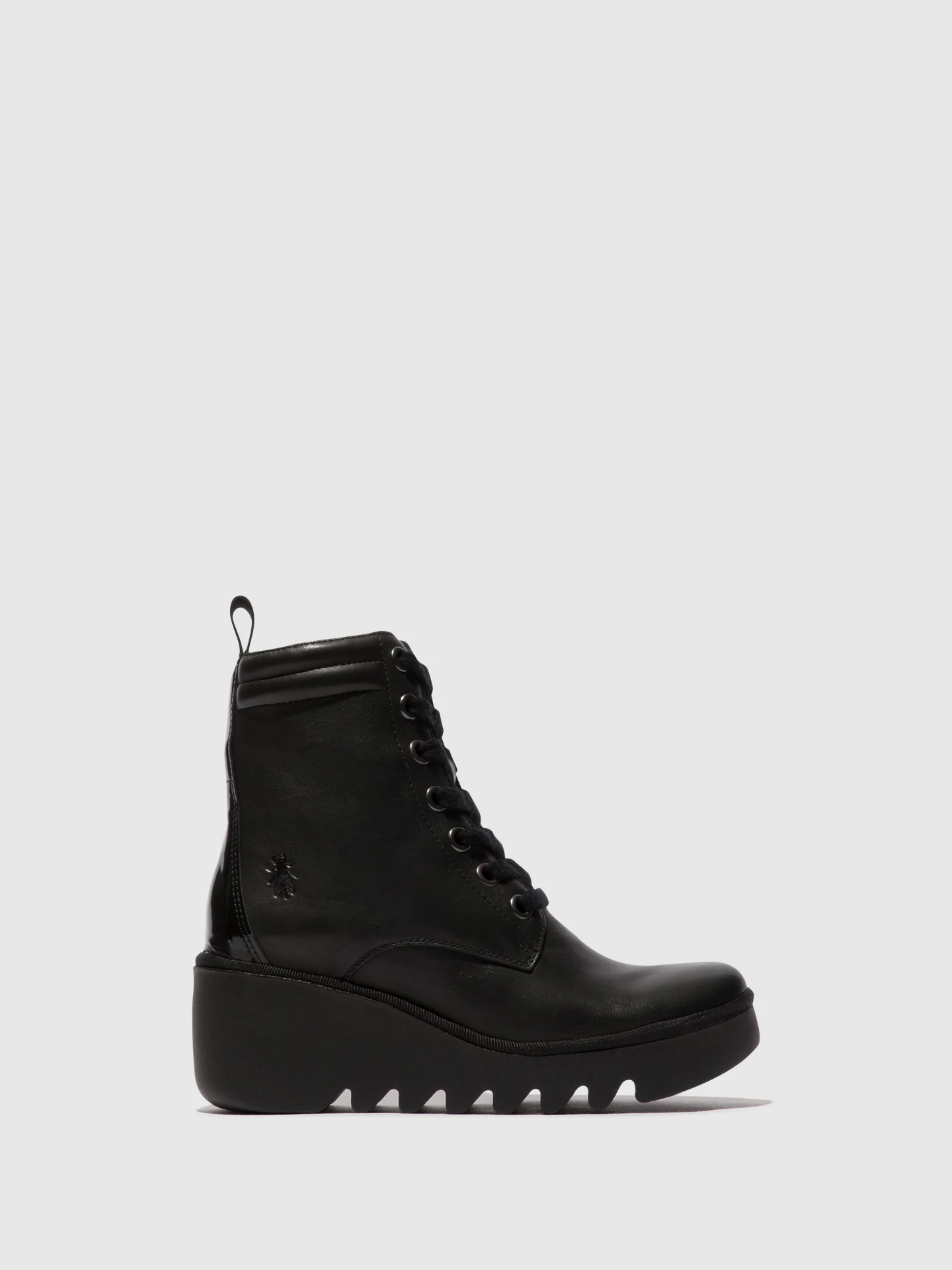 Lace-up Ankle Boots BIAZ329FLY ARKANSAS/ATLANTIS BLACK