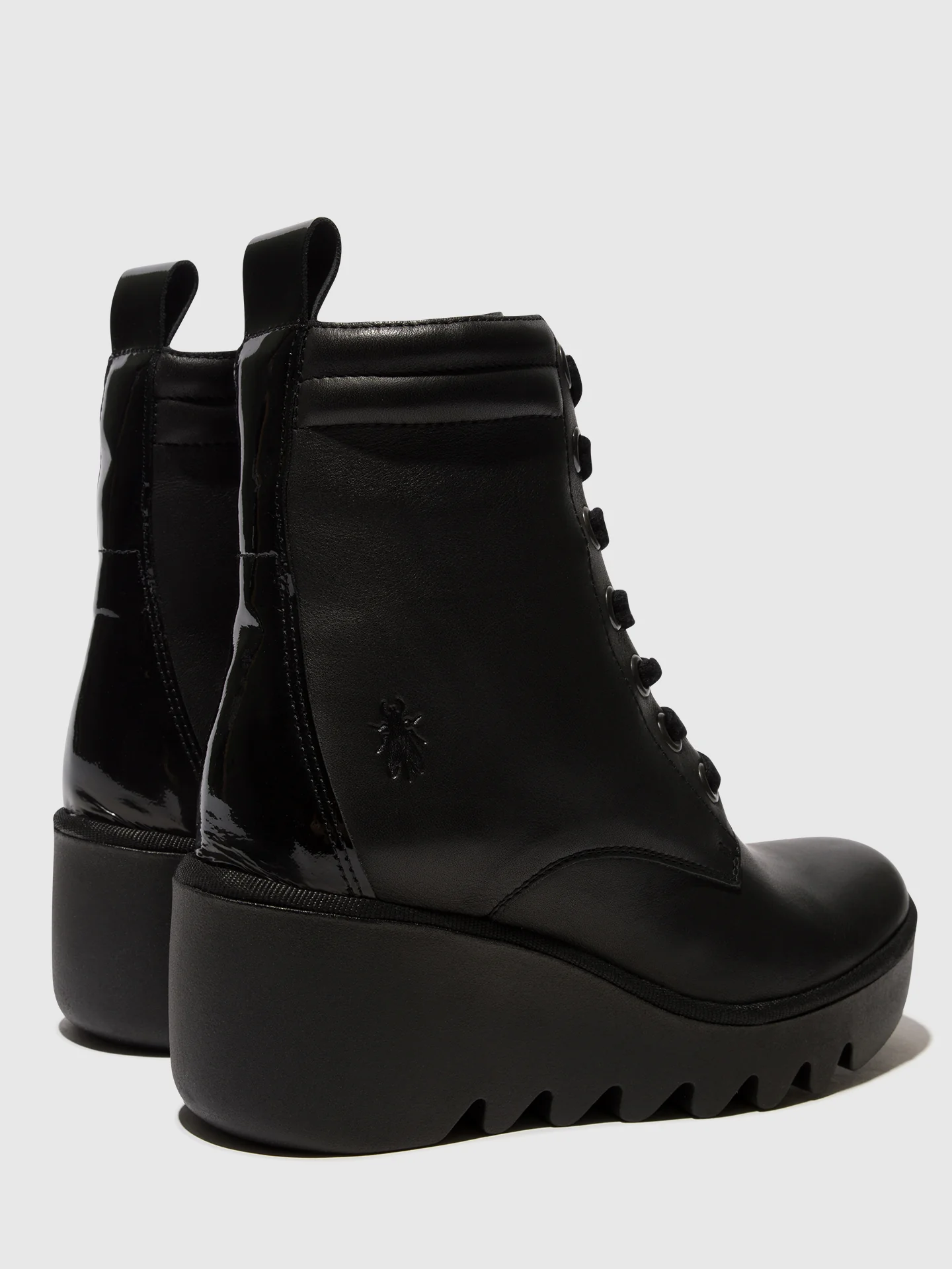 Lace-up Ankle Boots BIAZ329FLY ARKANSAS/ATLANTIS BLACK - Image 4