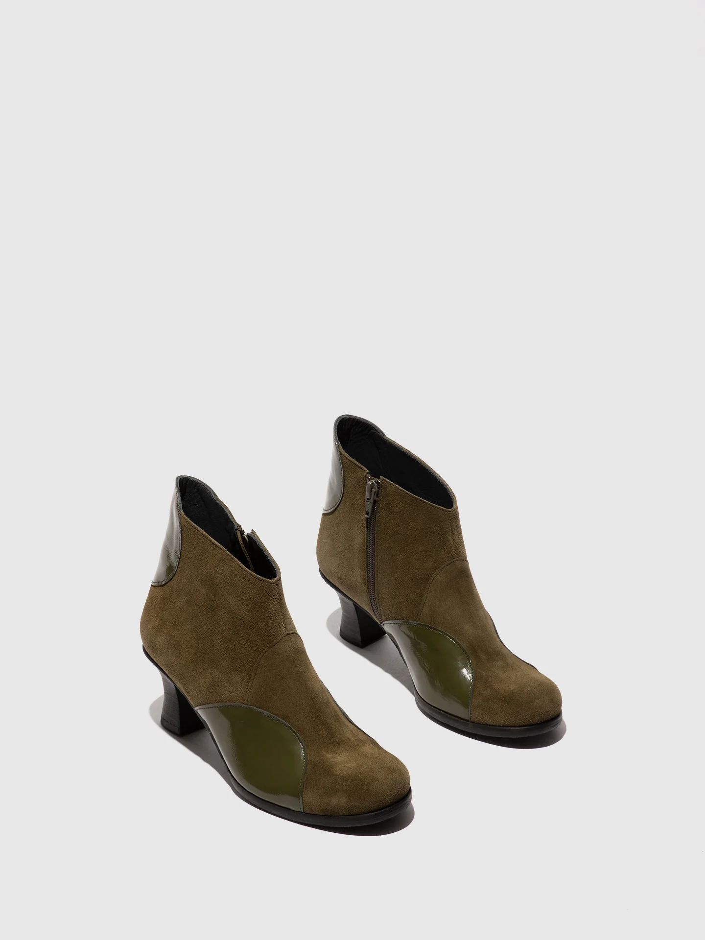 Zip Up Ankle Boots BLAIN343FLY ASPEN/SEA KELP - Image 2