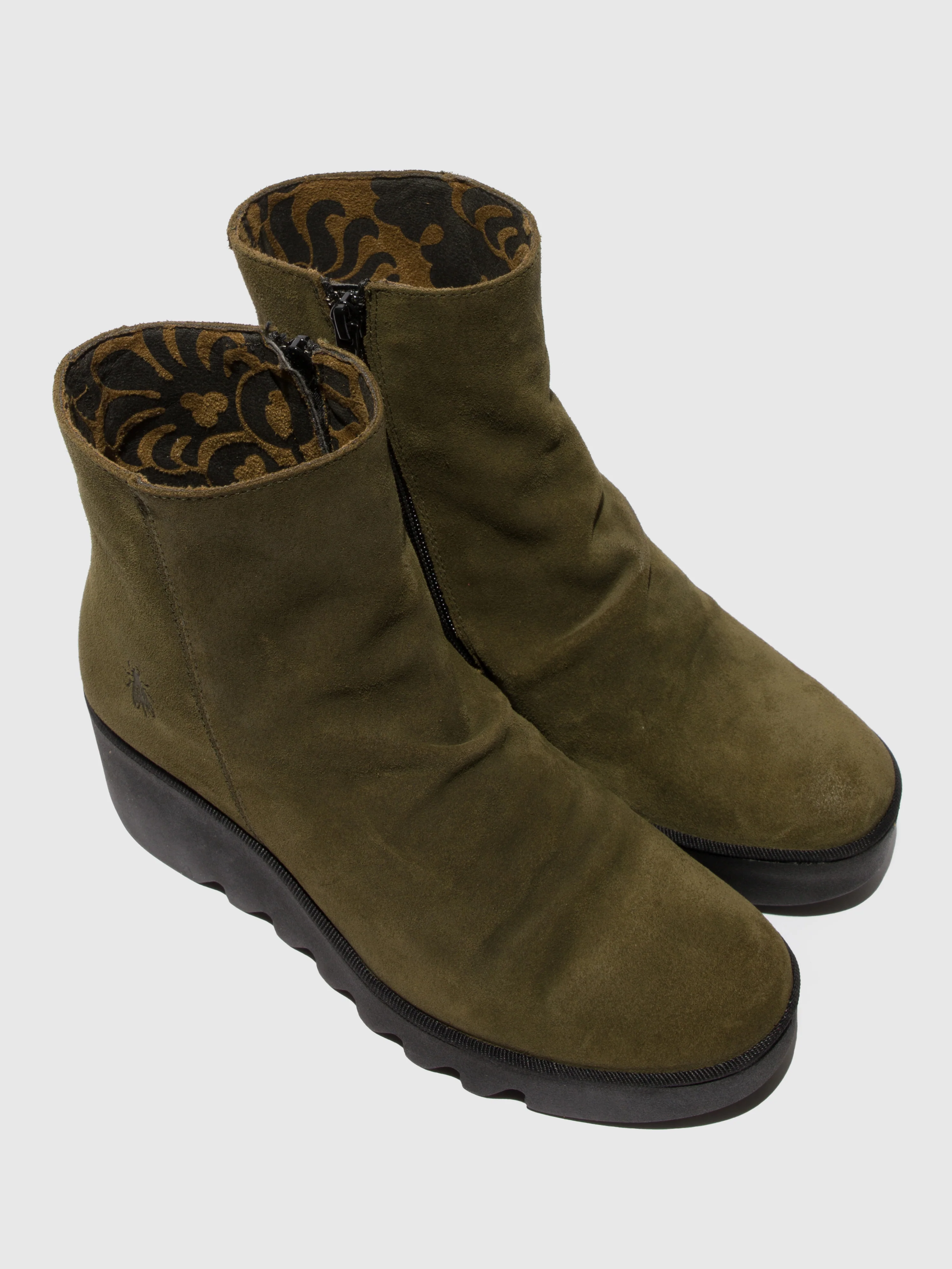 Zip Up Ankle Boots BAAN538FLY ASPEN - Image 4