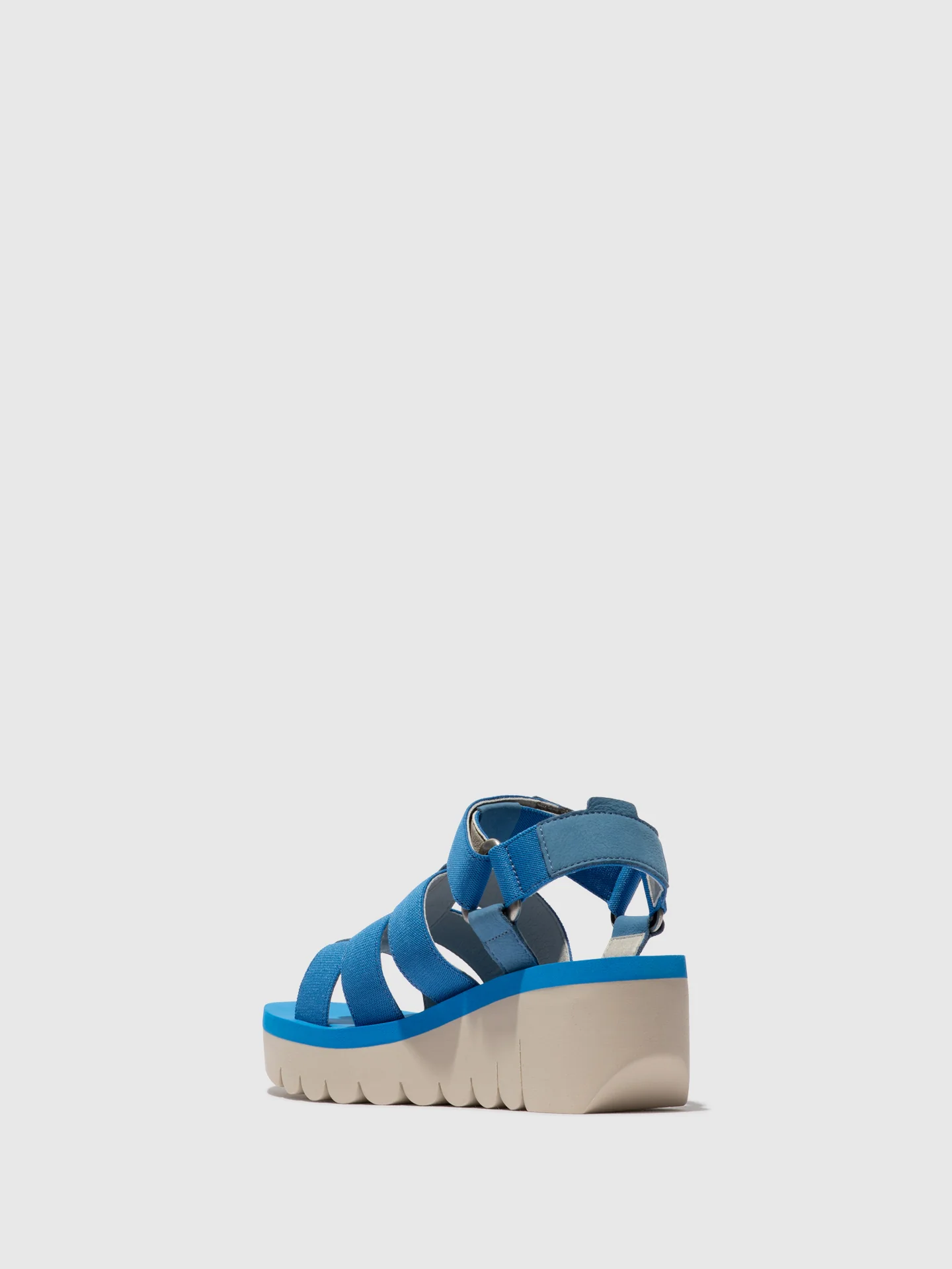 Strappy Sandals YOJI198FLY AZURRE - Image 3