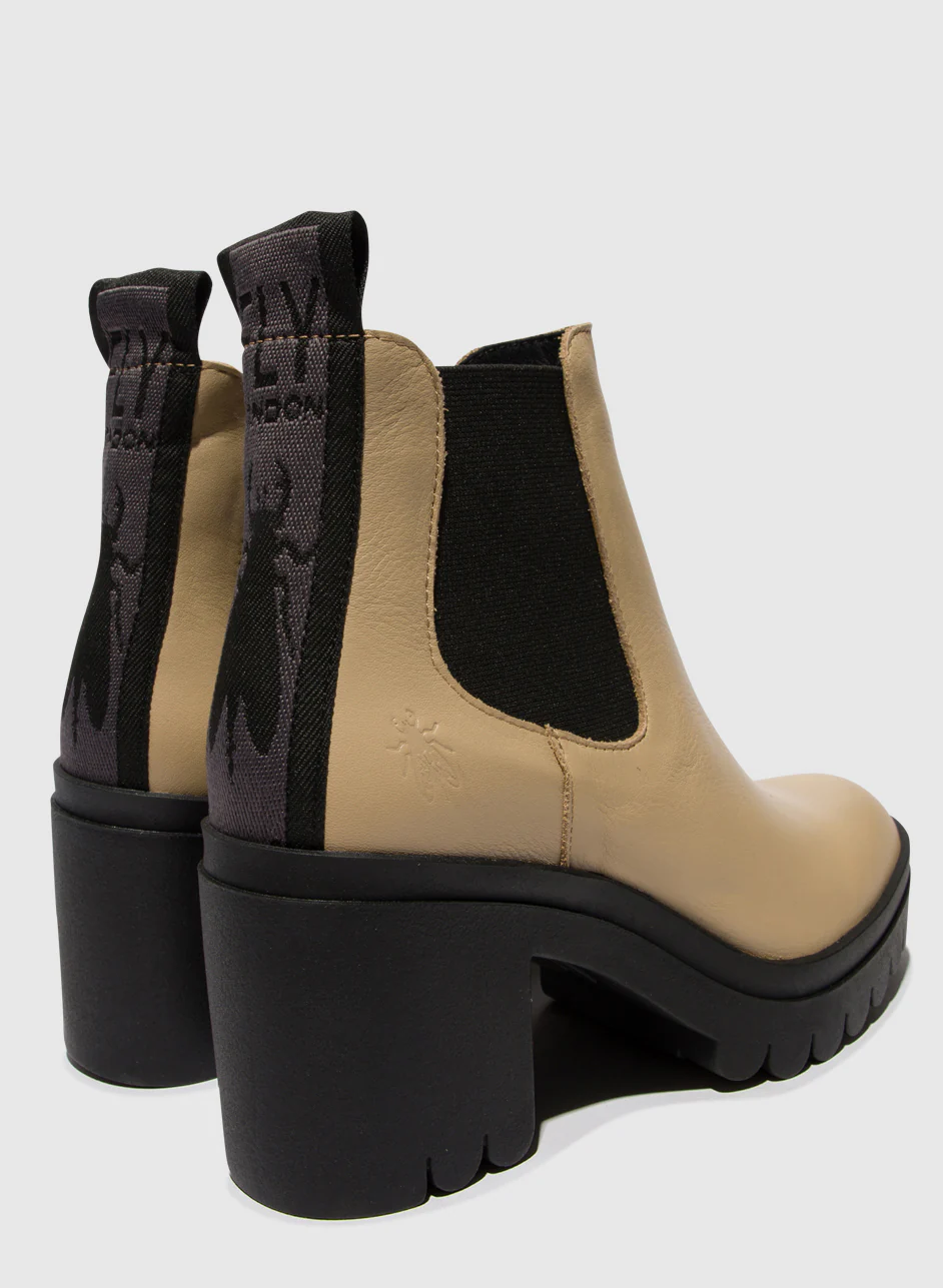 Chelsea Ankle Boots TOPE520FLY BEIGE - Image 4