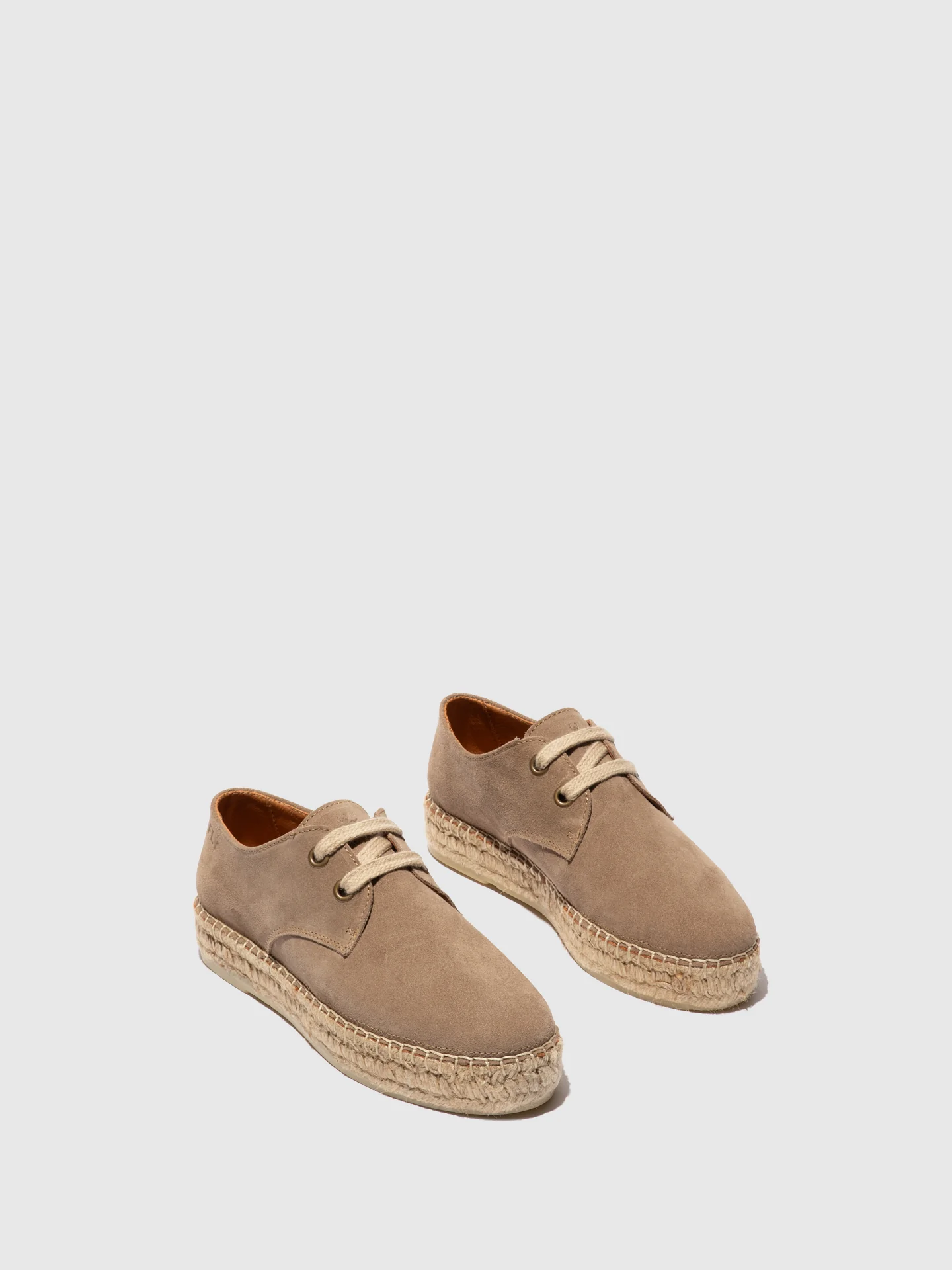Lace-up Espadrilles PETH525FLY BEIGE - Image 2
