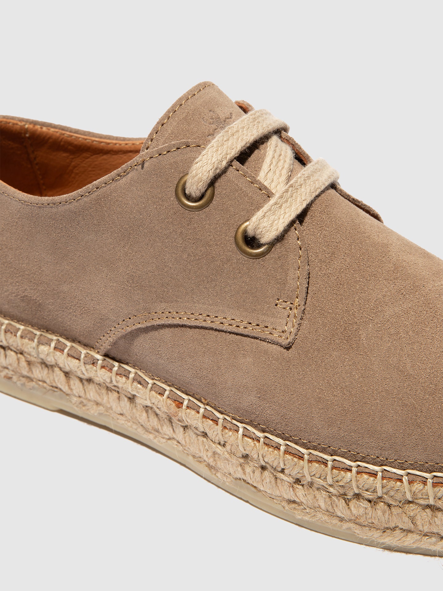 Lace-up Espadrilles PETH525FLY BEIGE - Image 4