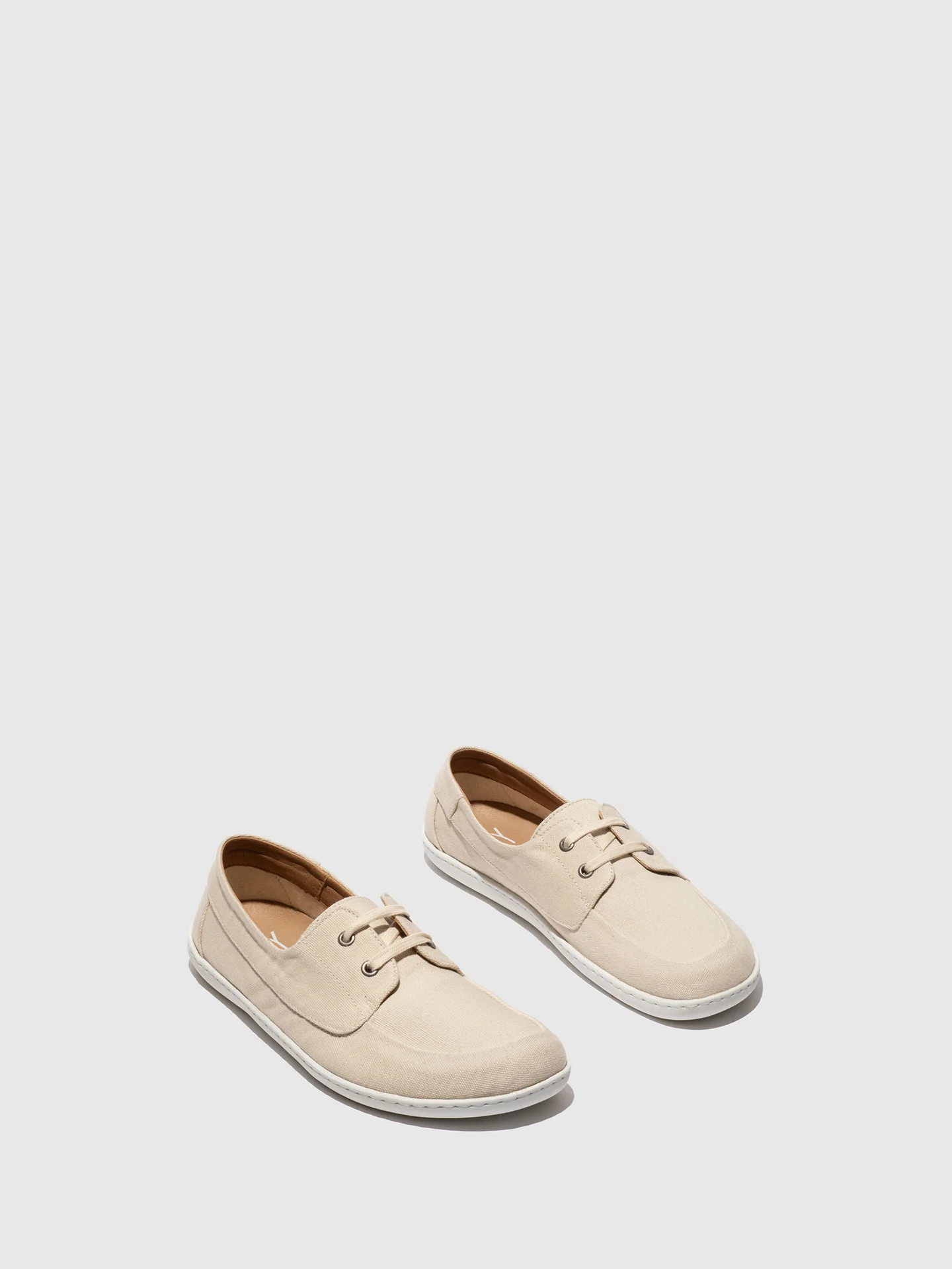 Lace-up Shoes PITT675FLY BEIGE - Image 2