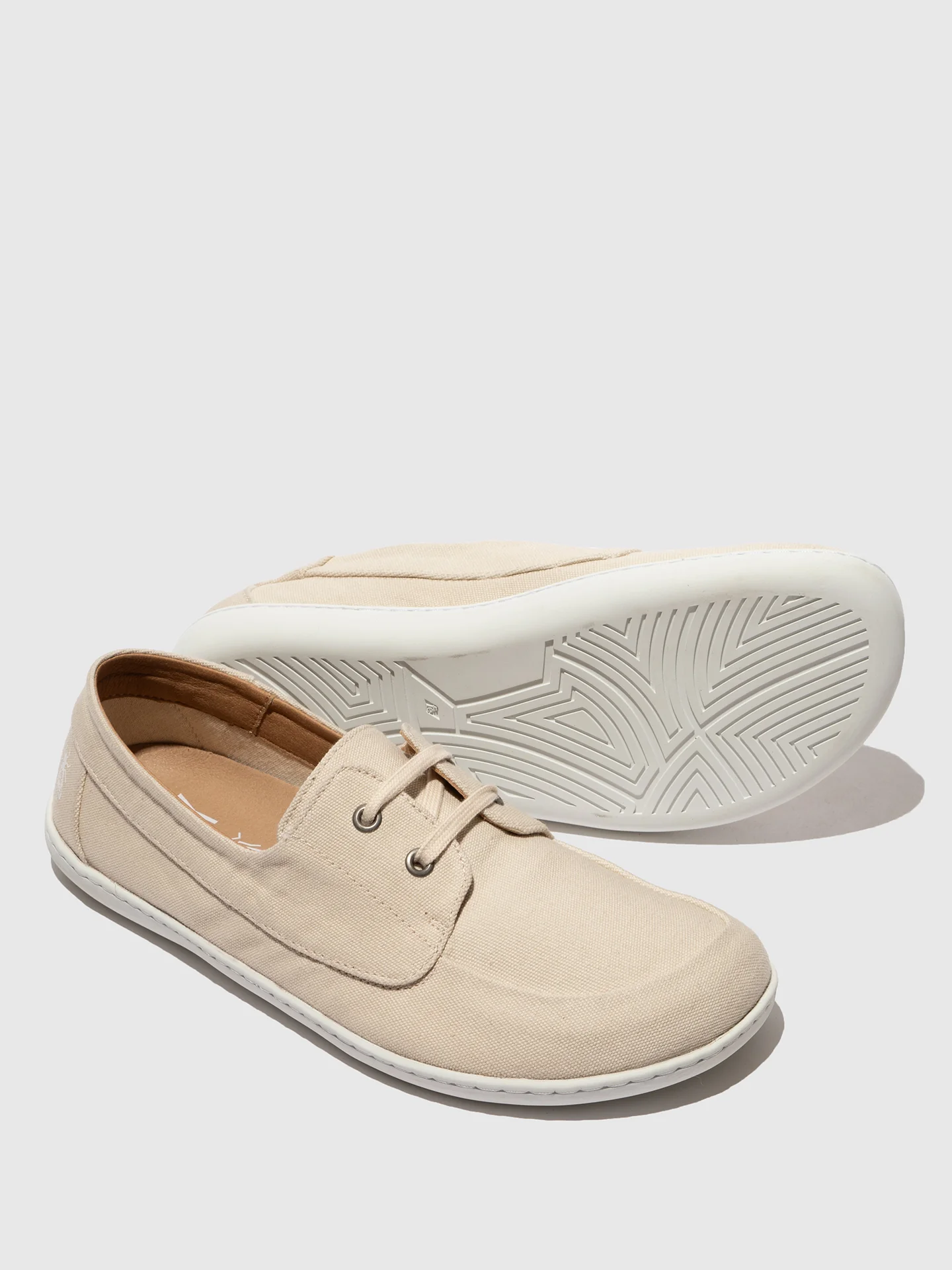 Lace-up Shoes PITT675FLY BEIGE - Image 4