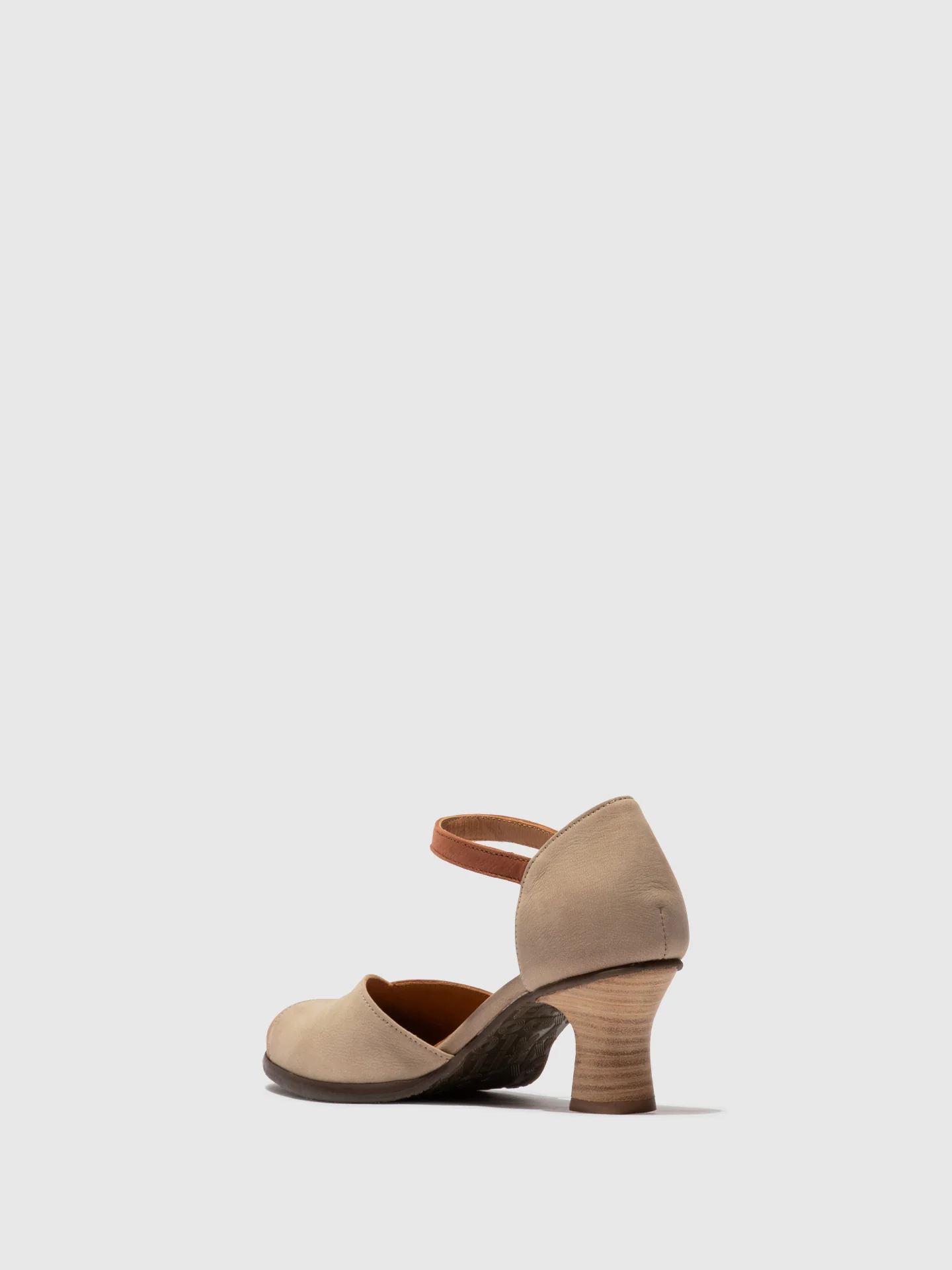 Heel Shoes BESH087FLY BEIGE/TAUPE/TAN - Image 3