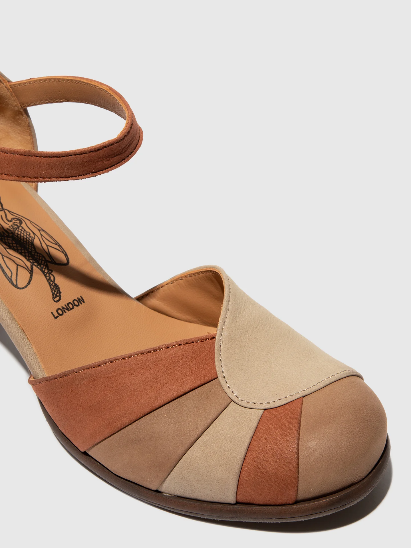 Heel Shoes BESH087FLY BEIGE/TAUPE/TAN - Image 4