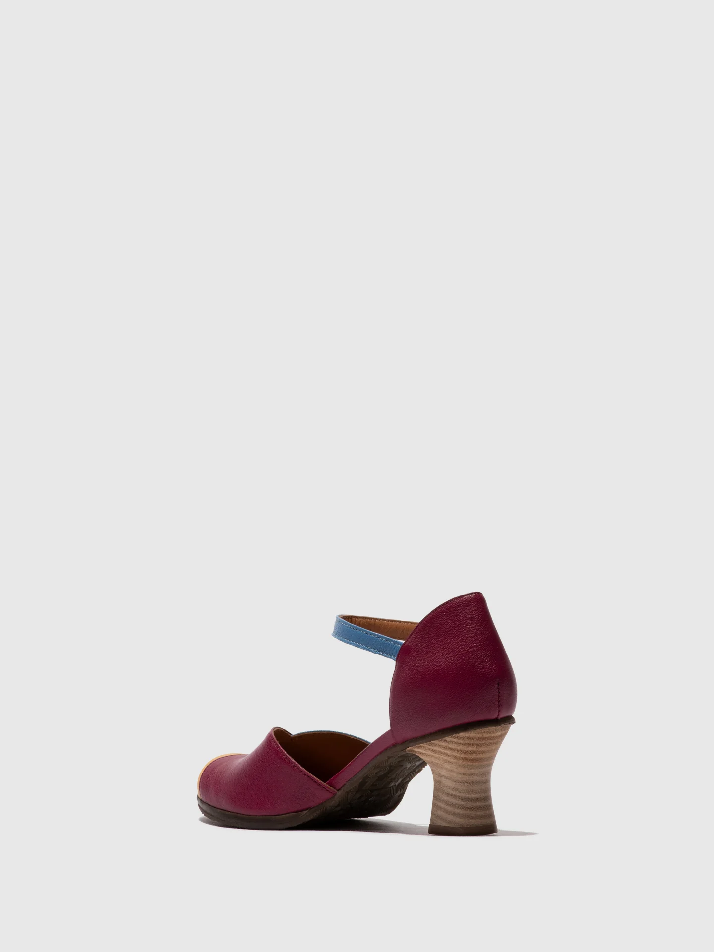 Heel Shoes BESH087FLY BERRY/BLUE/BUMBLEBEE - Image 3