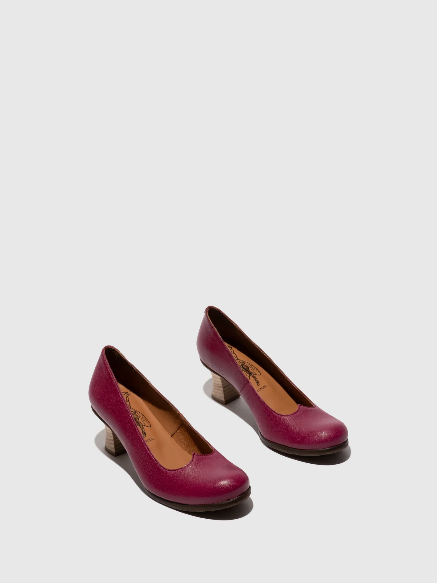 Heel Shoes BAZE086FLY BERRY - Image 2