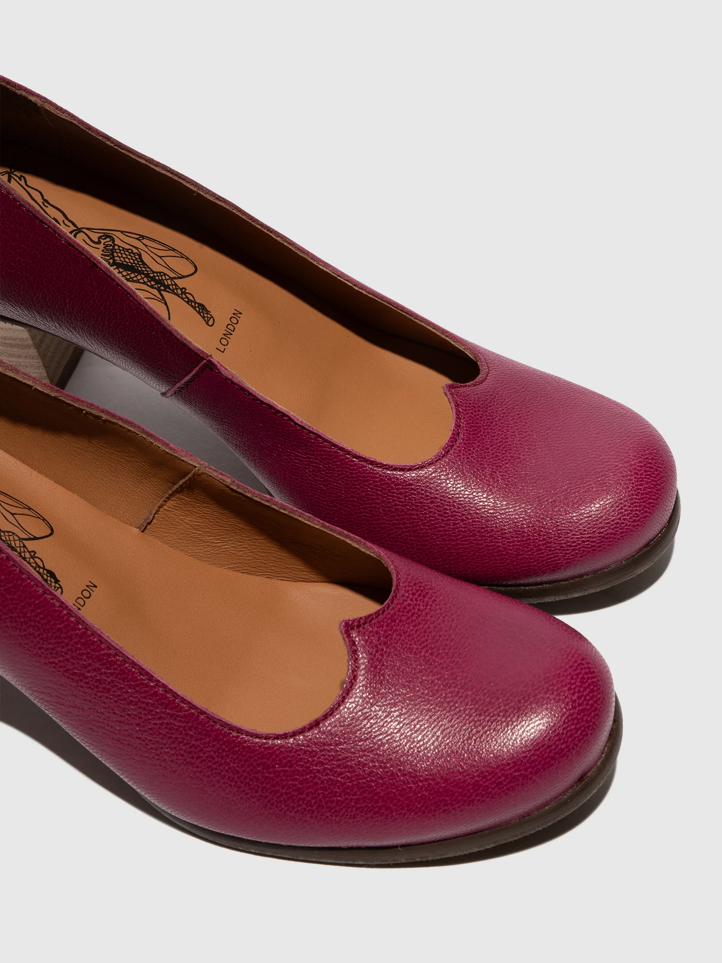 Heel Shoes BAZE086FLY BERRY - Image 4