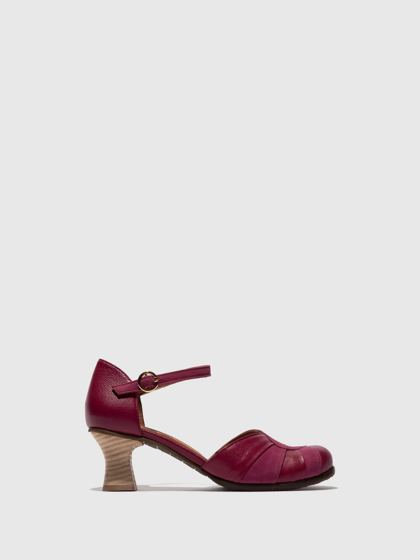 Heel Shoes BESH087FLY BERRY