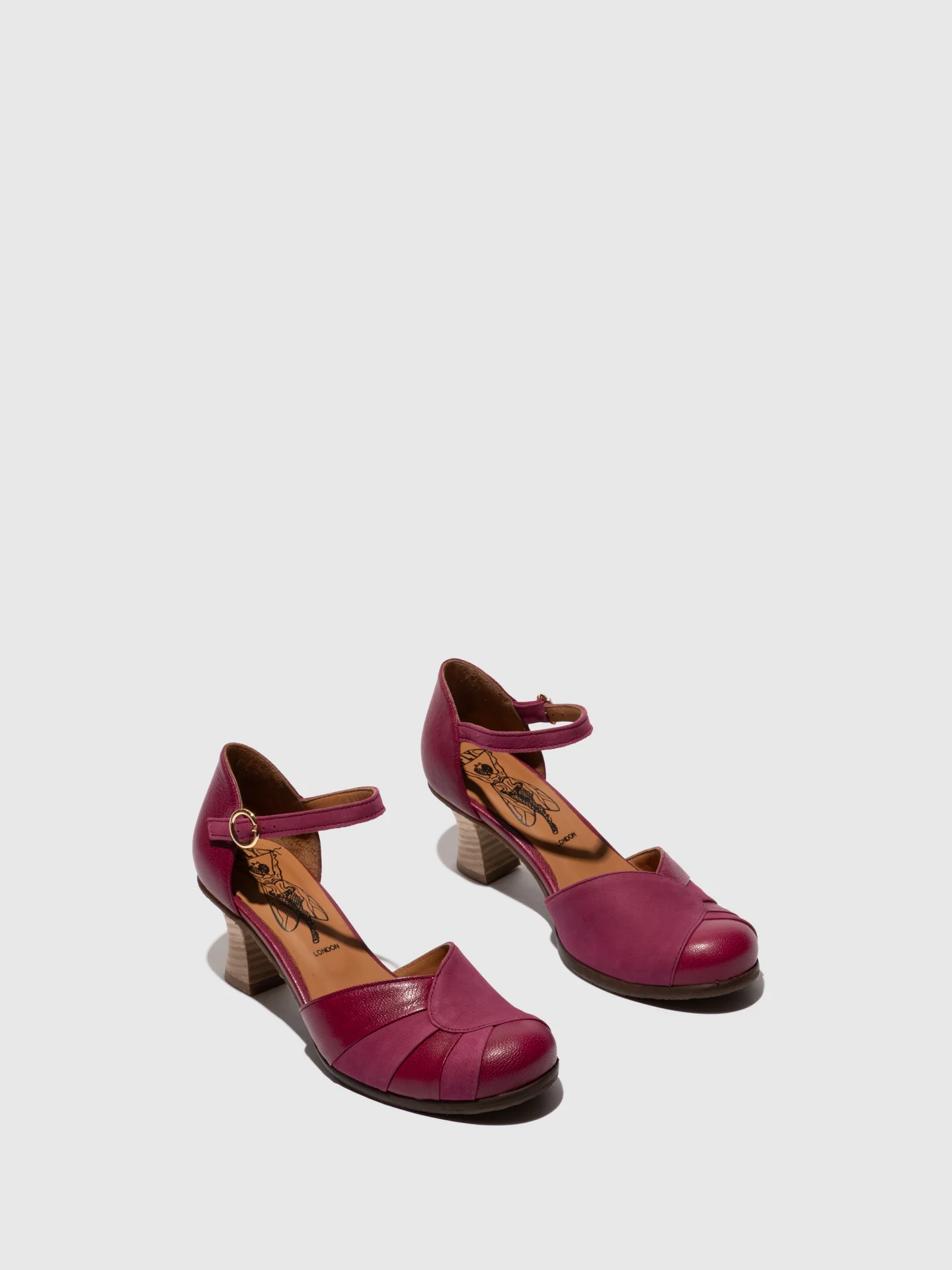 Heel Shoes BESH087FLY BERRY - Image 2