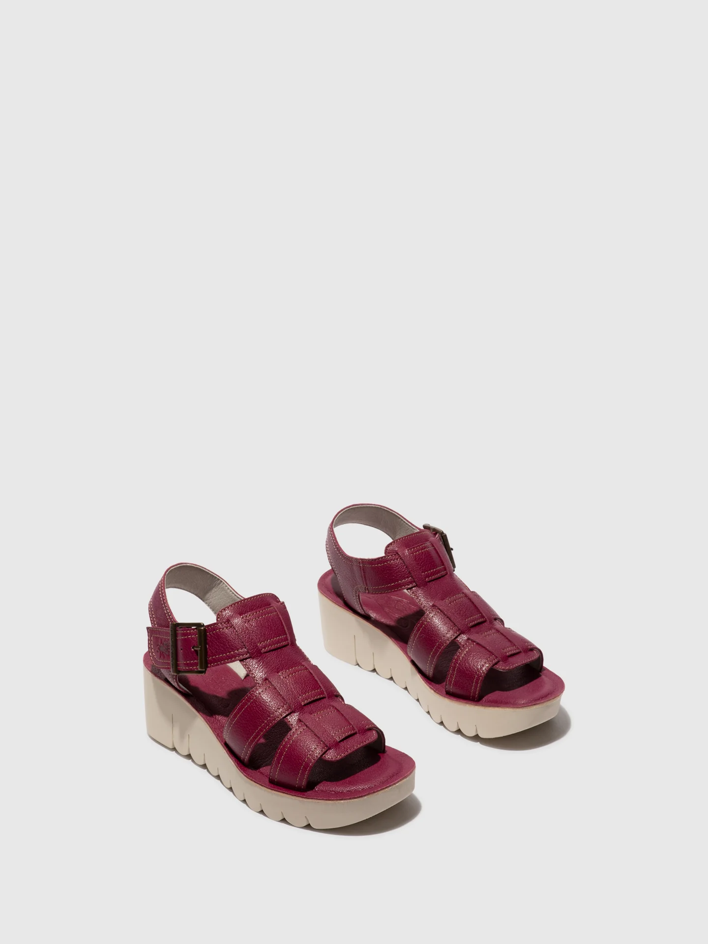 Sling-Back Sandals YUDD236FLY BERRY - Image 2