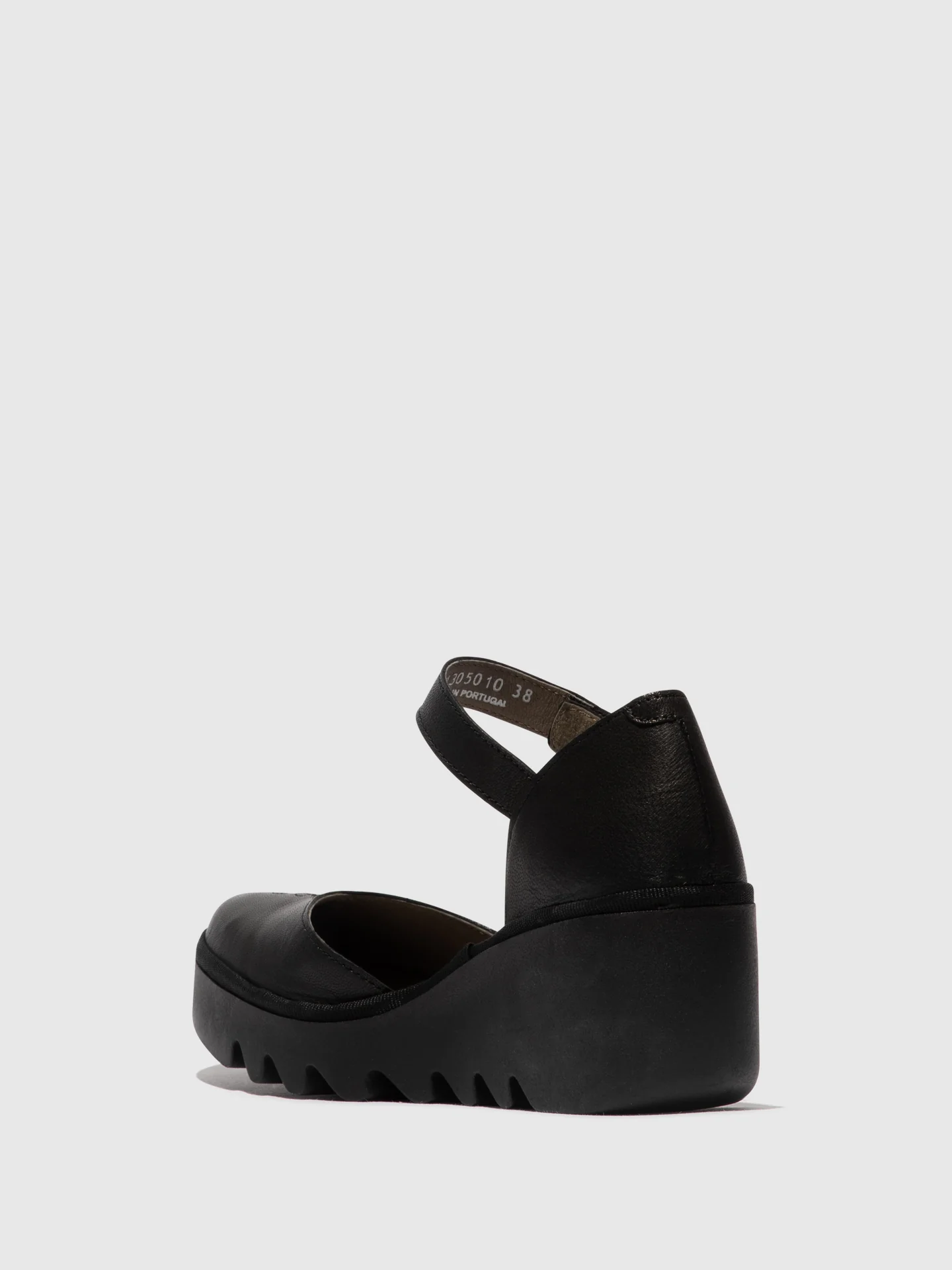 Ankle Strap Sandals BISO305FLY BLACK - Image 3