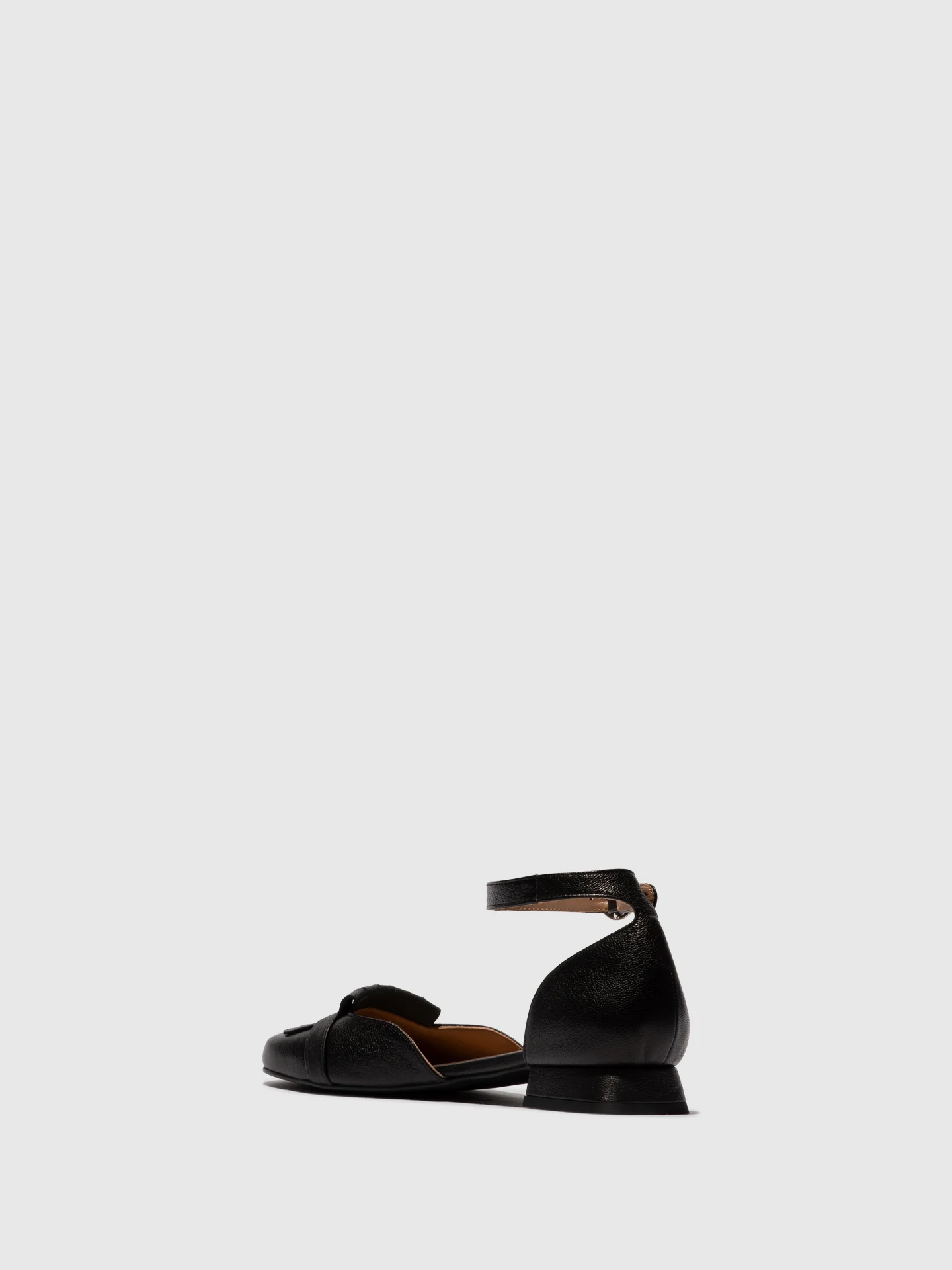 Ankle Strap Sandals CLAI269FLY BLACK - Image 3
