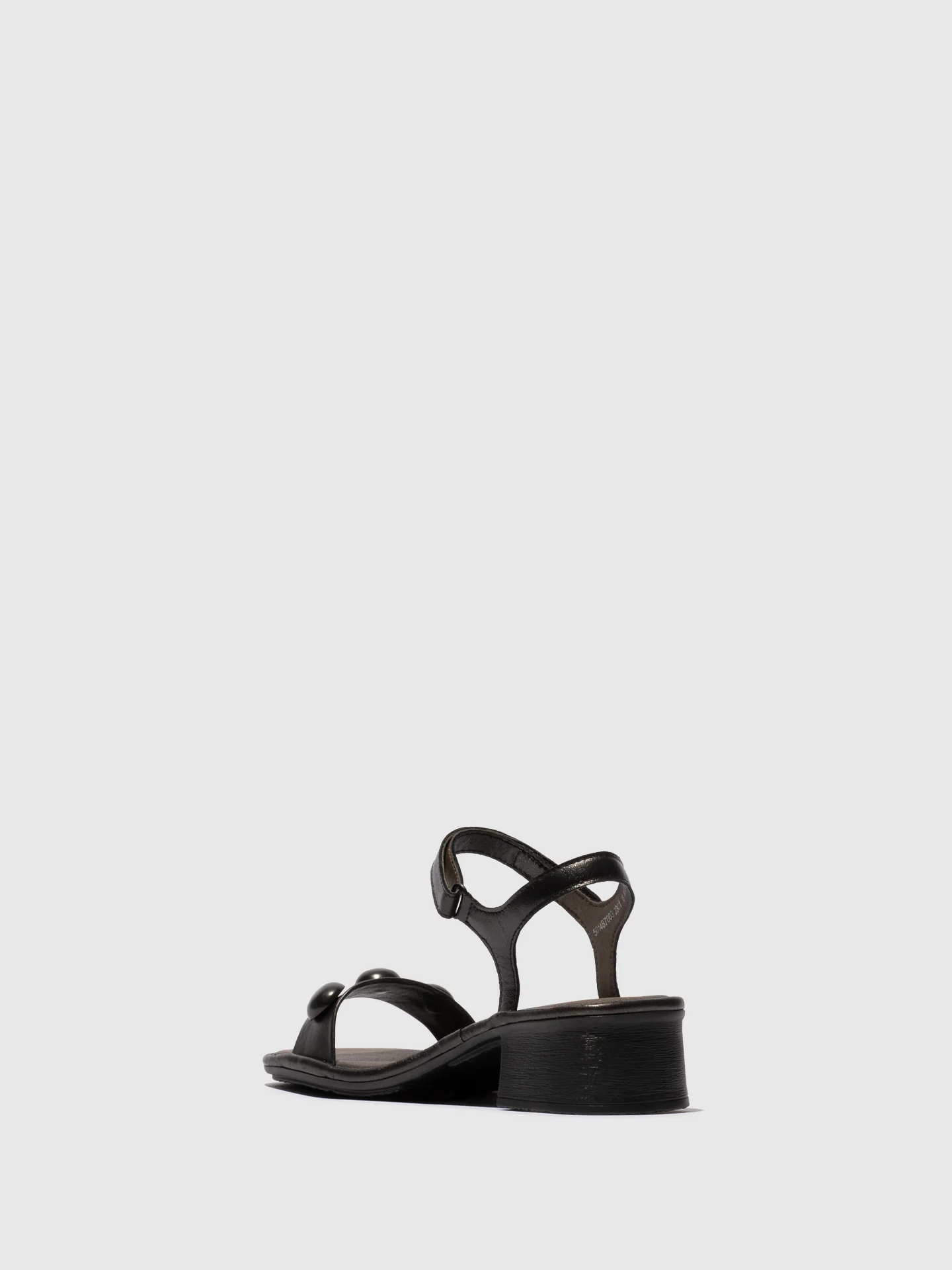 Ankle Strap Sandals EXIE487FLY BLACK - Image 3