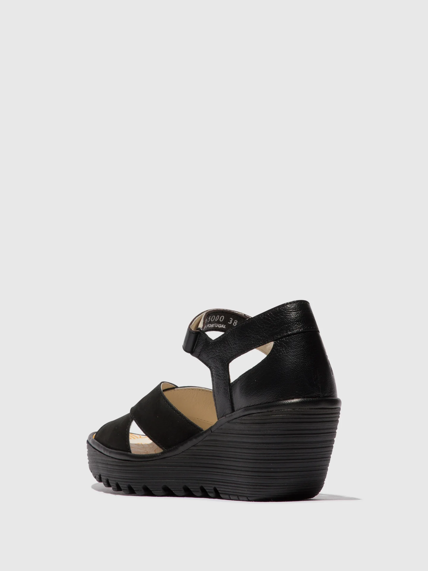 Ankle Strap Sandals YENT365FLY BLACK - Image 3