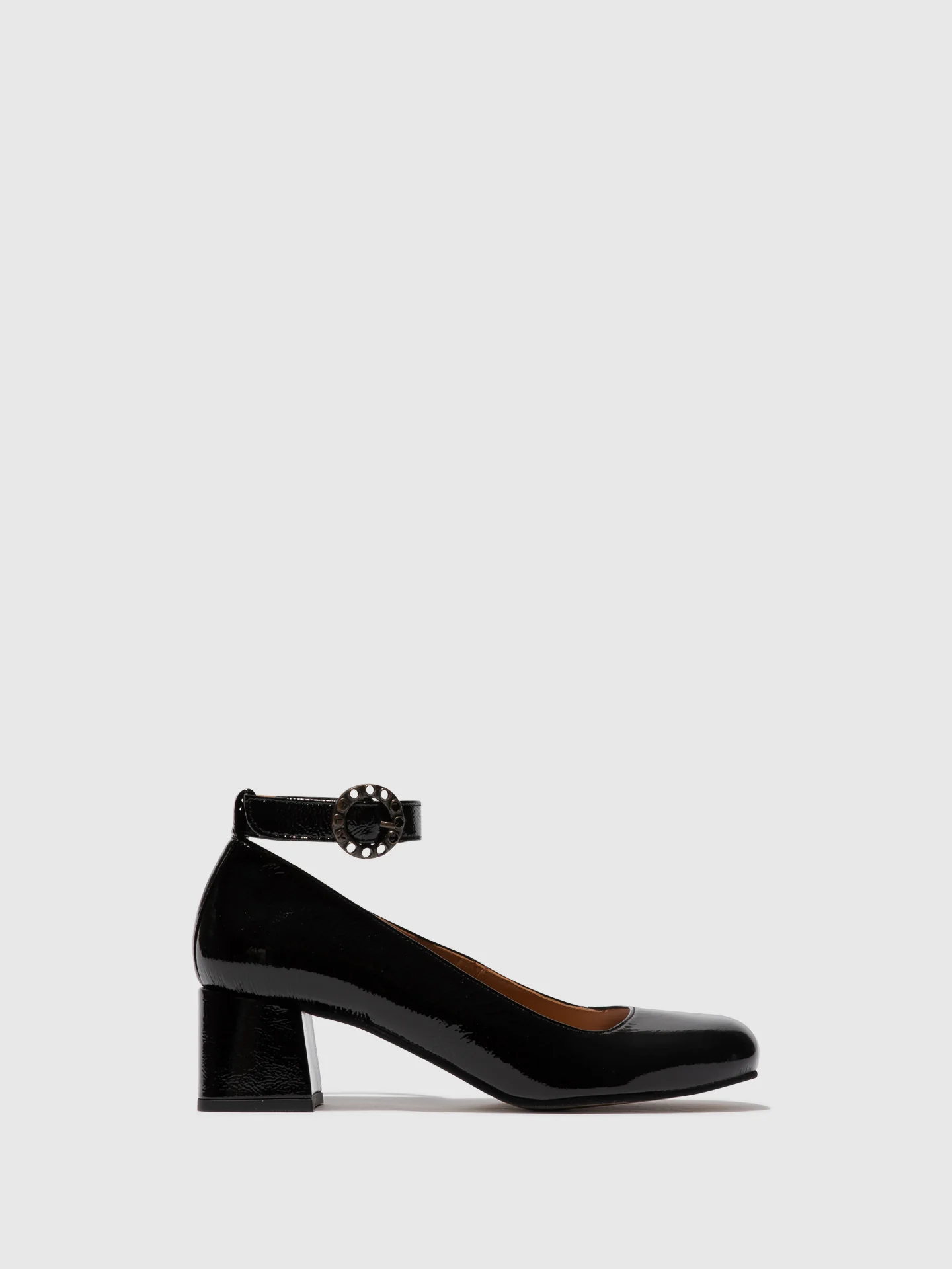 Ankle Strap Shoes SAZI082FLY BLACK