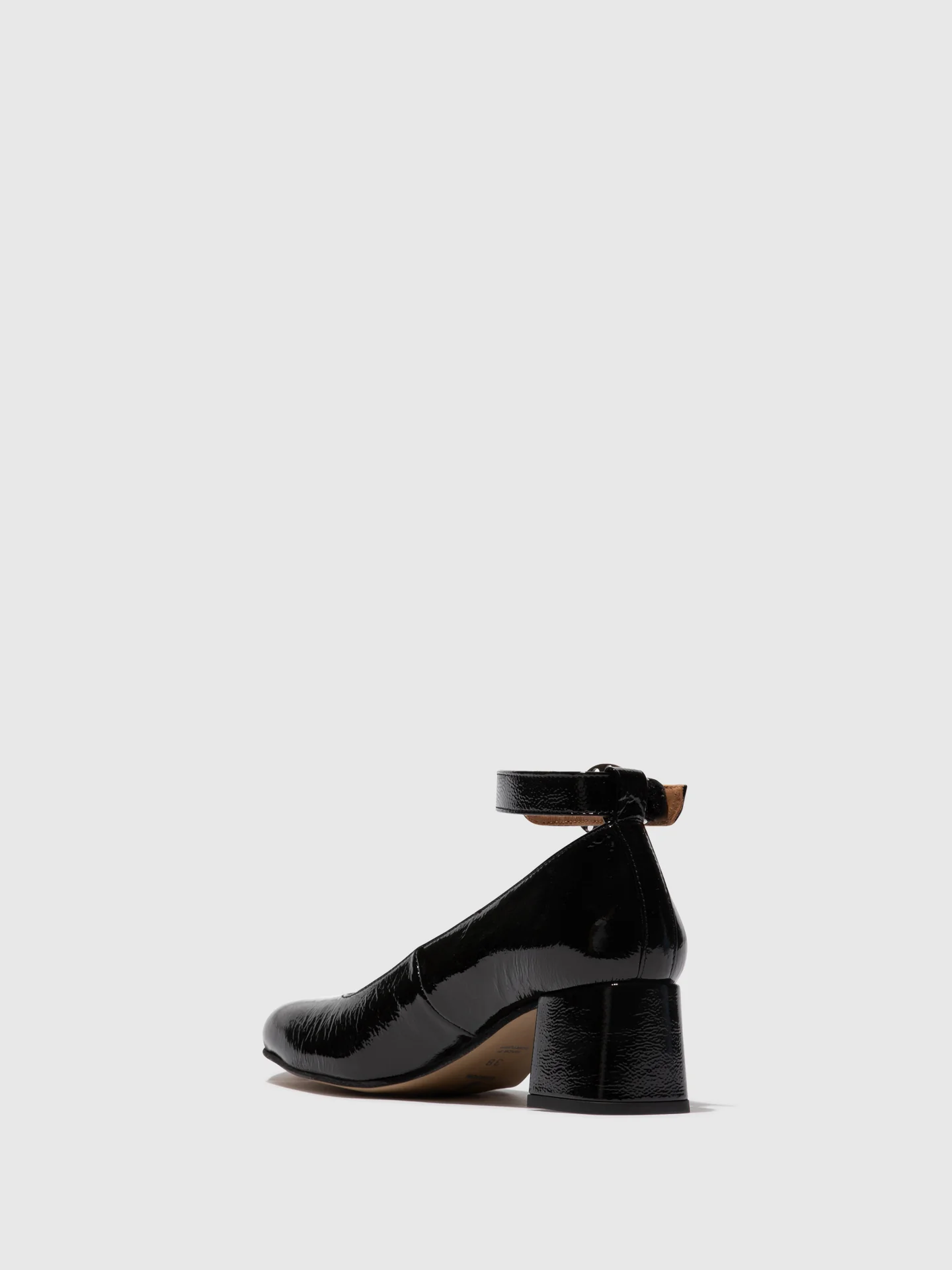 Ankle Strap Shoes SAZI082FLY BLACK - Image 3