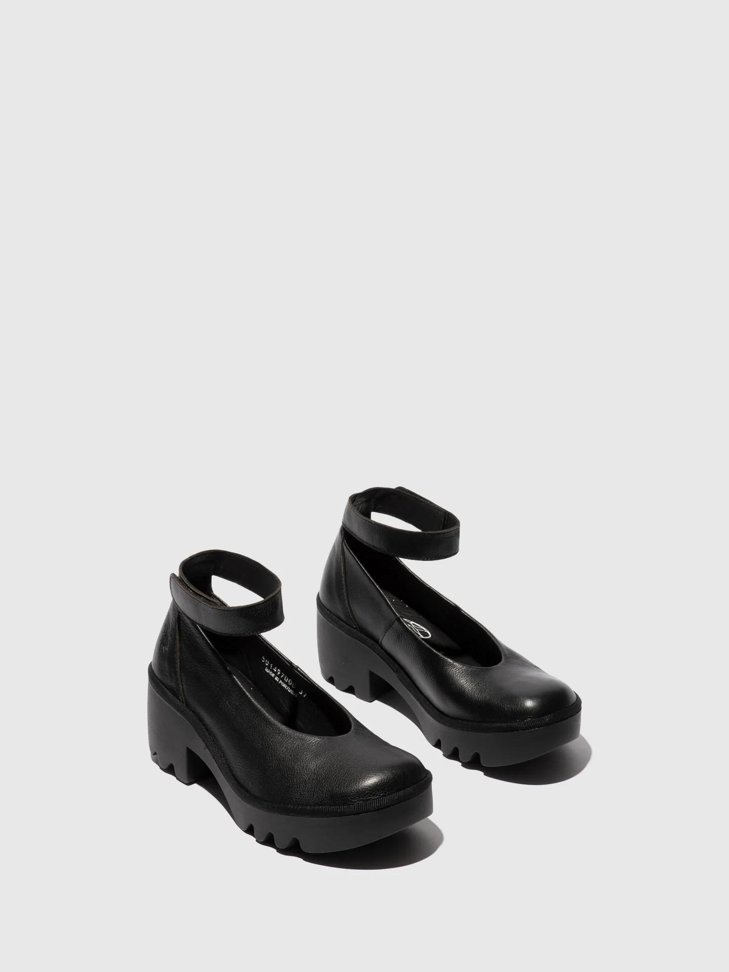 Ankle Strap Shoes TIRY497FLY BLACK - Image 2