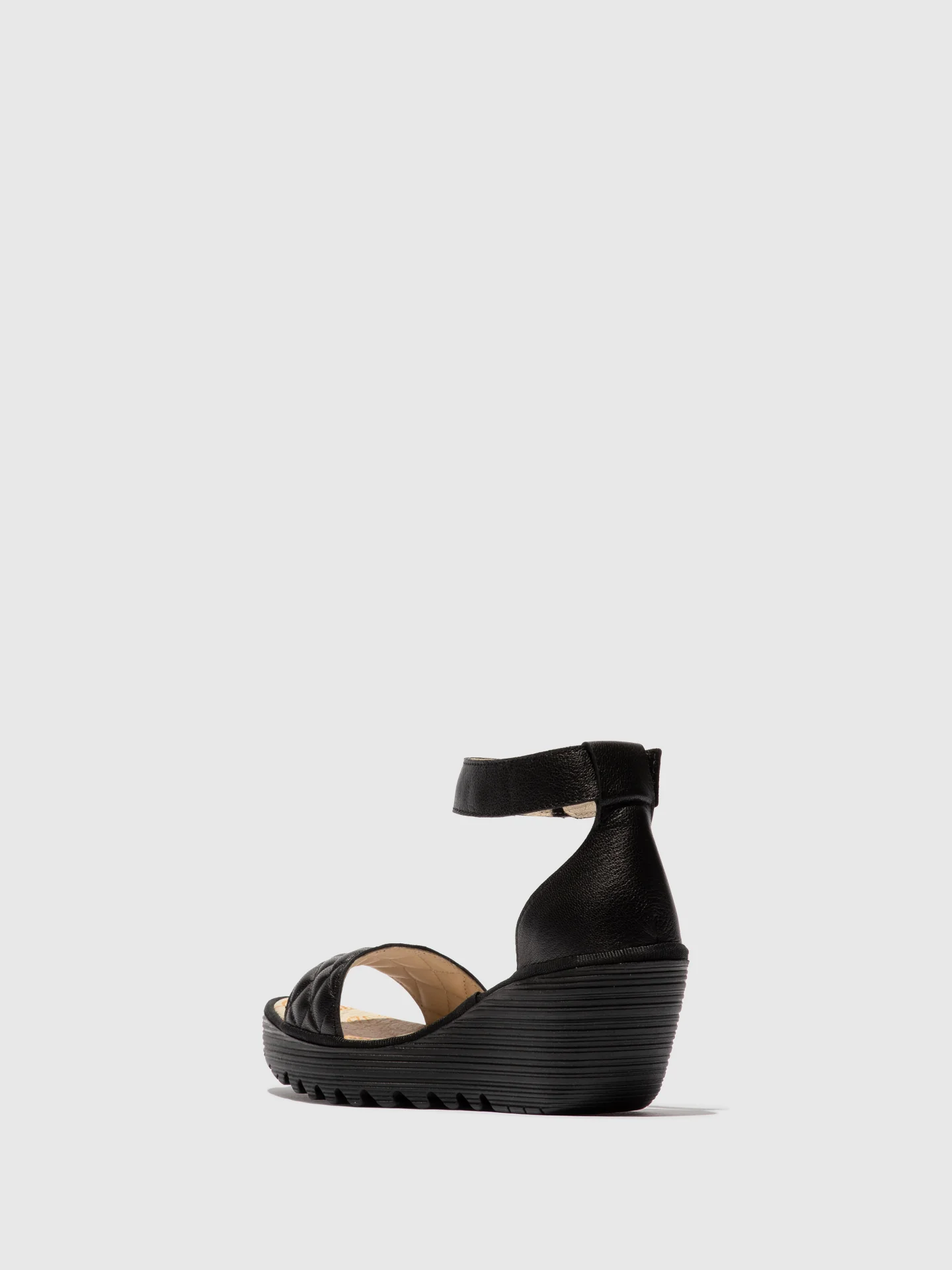 Ankle Strap Sandals YARU471FLY BLACK/BLACK - Image 3