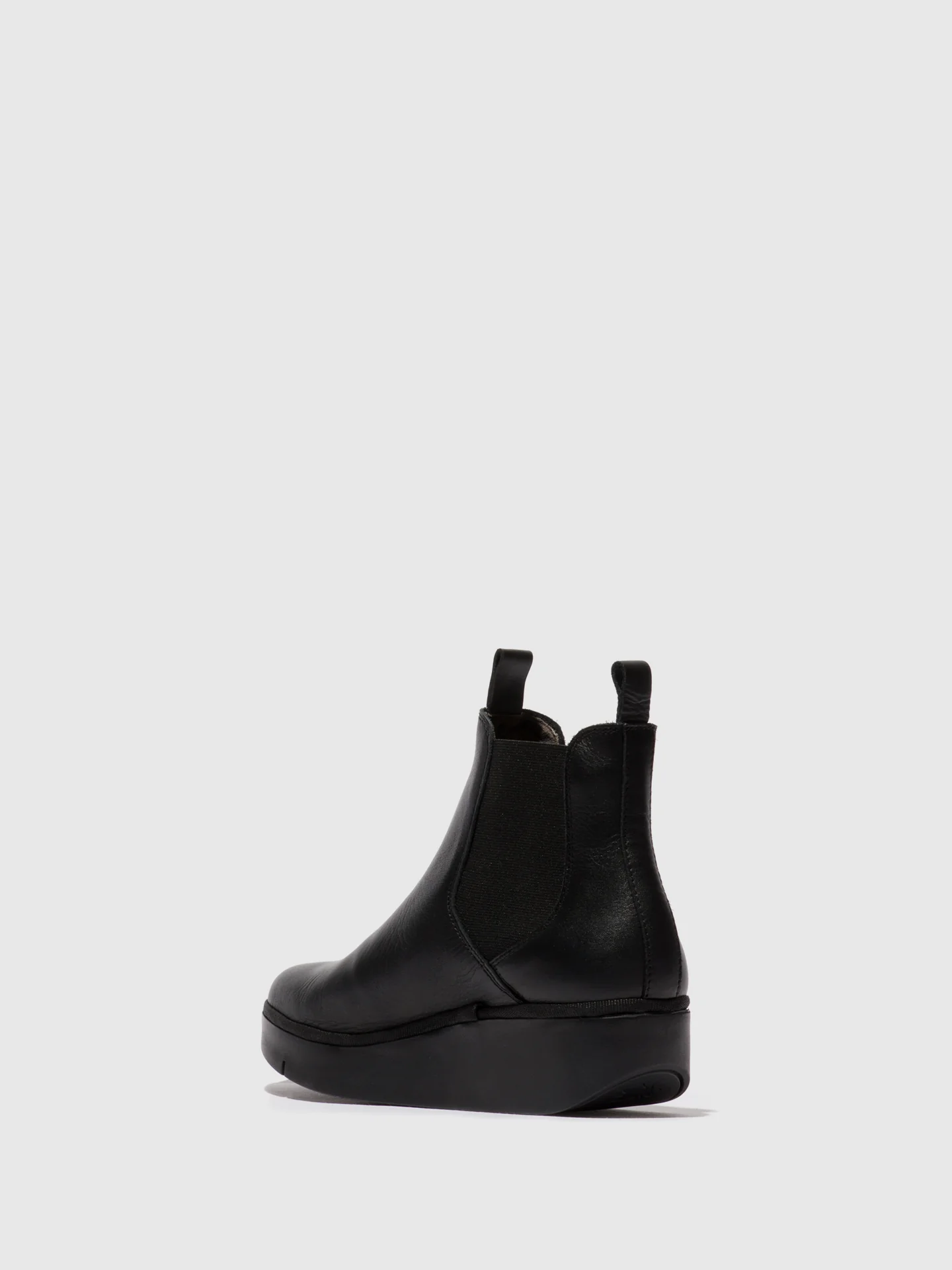 Chelsea Ankle Boots JERY536FLY BLACK (BLACK ELASTIC) - Image 3