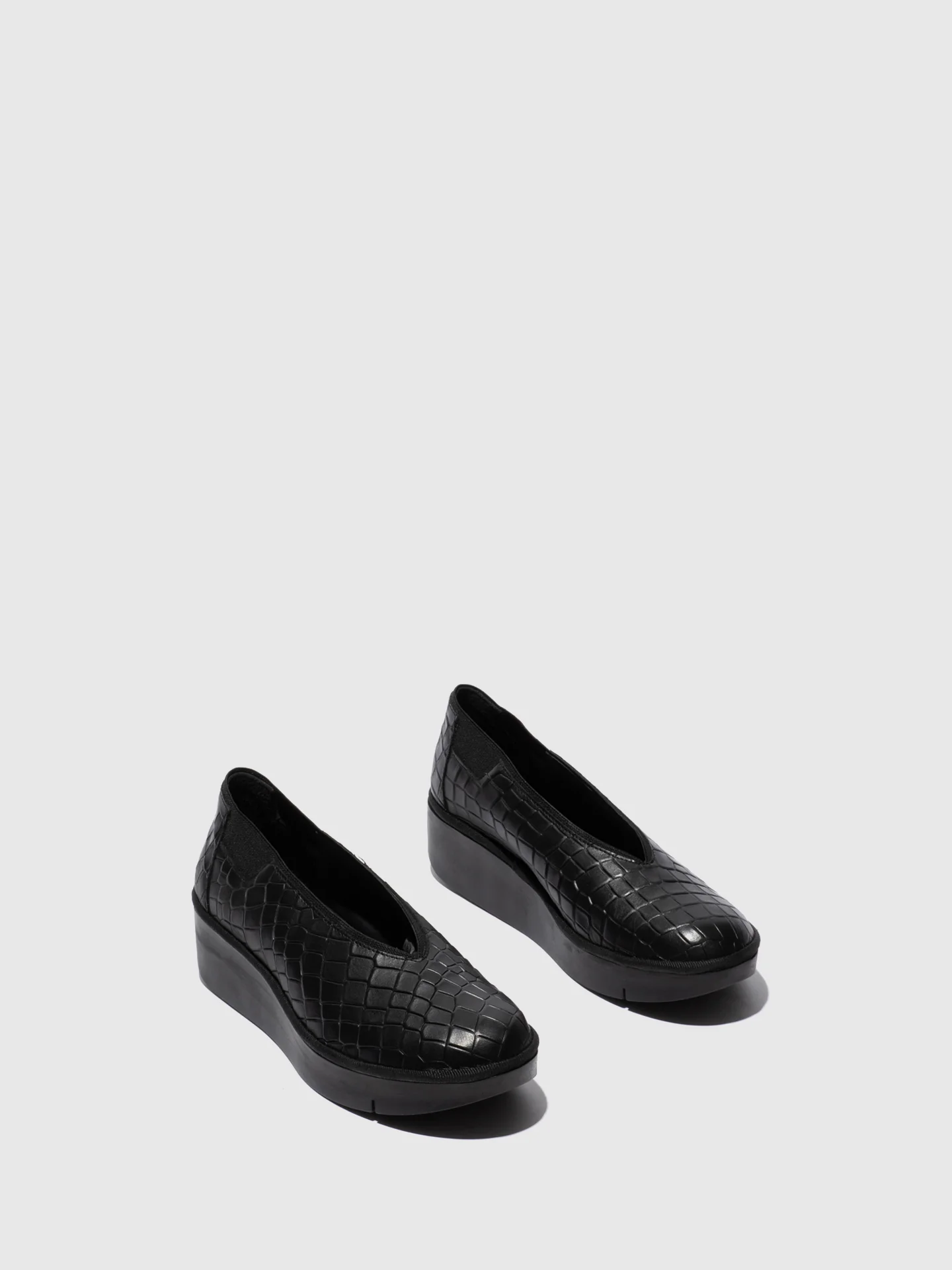 Slip-on Shoes JURY470FLY BLACK (BLACK ELASTIC) - Image 2