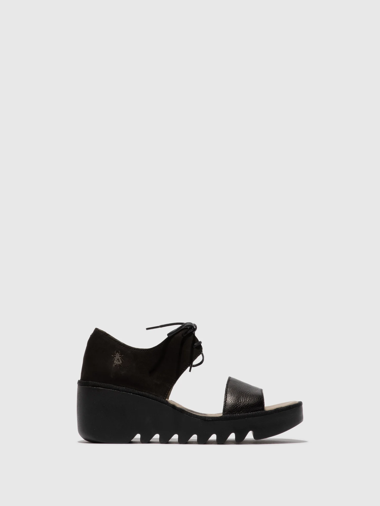 Lace-up Sandals BILU465FLY BLACK/BLACK