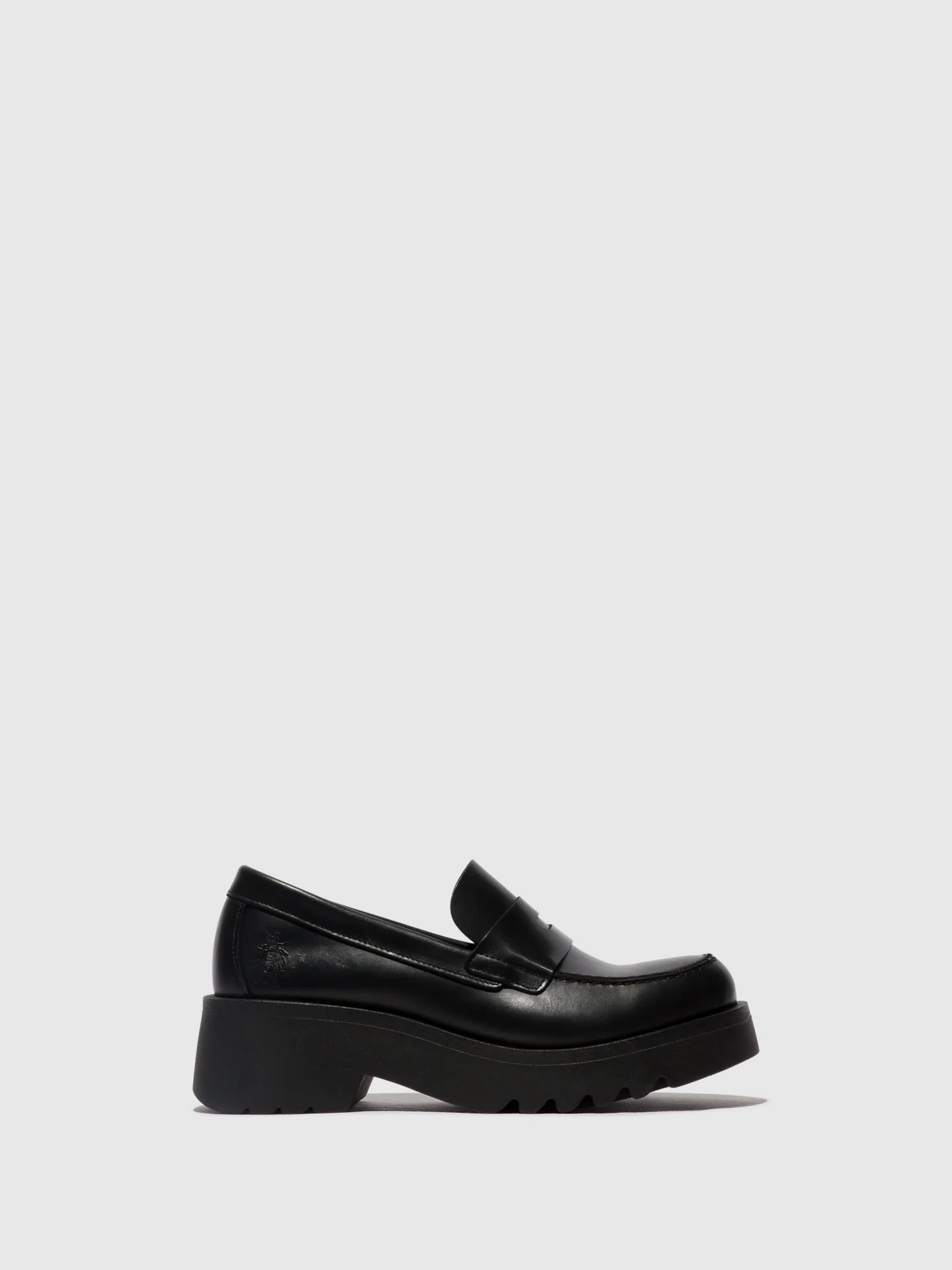 Loafers Shoes MOAT948FLY BLACK (BLACK SOLE)