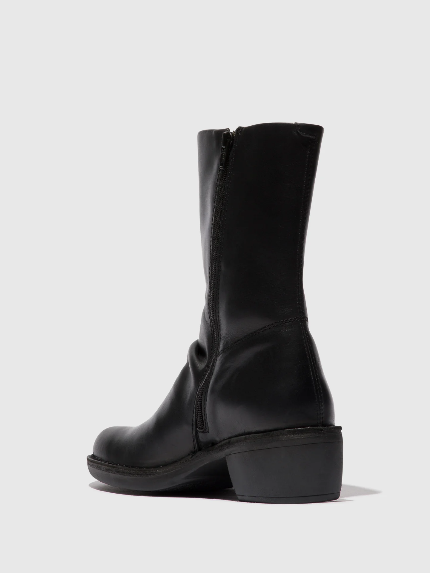 Zip Up Boots MECY092FLY BLACK/BLACK - Image 3