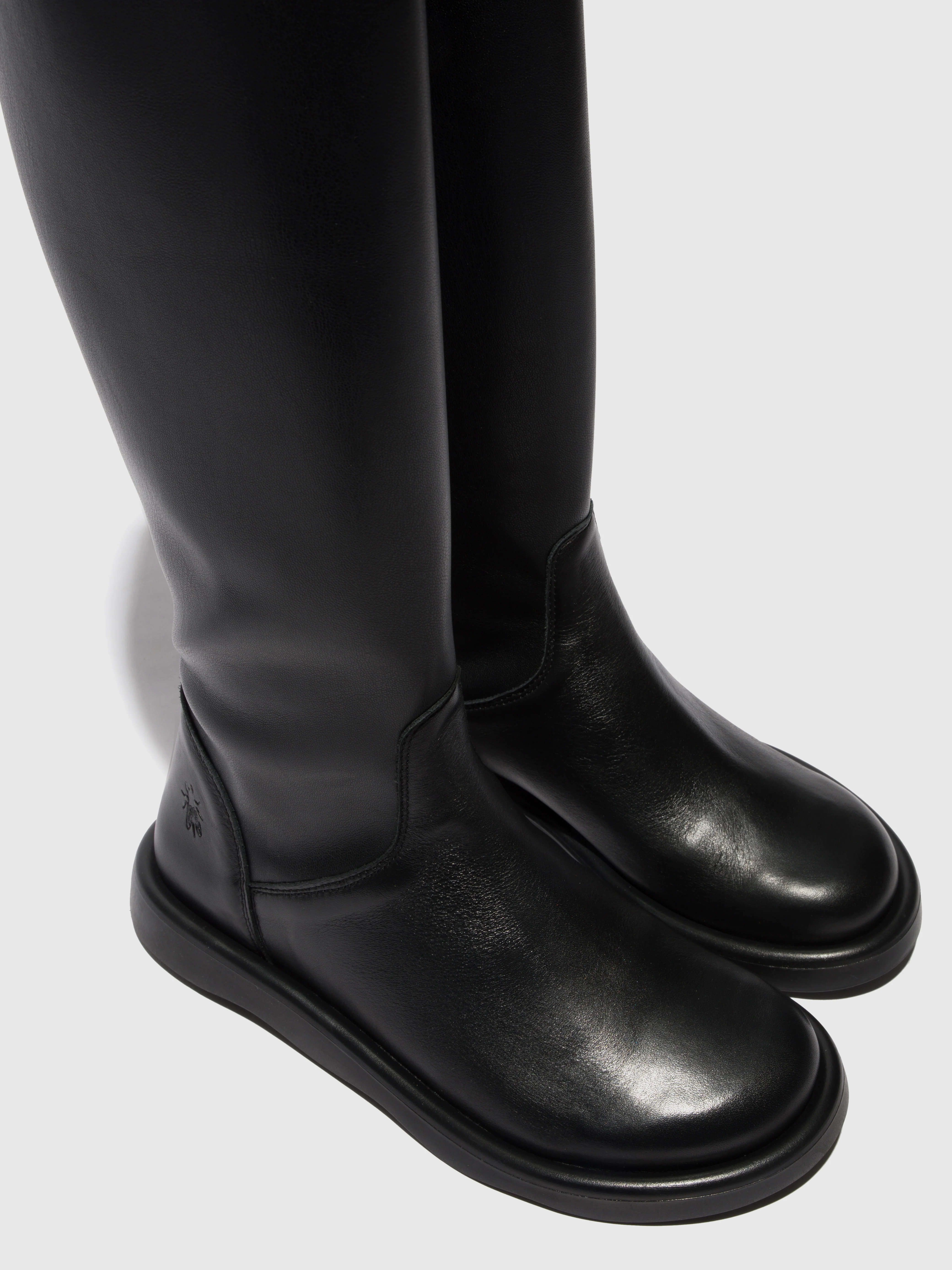 Zip Up Boots TERK122FLY BLACK/BLACK - Image 4