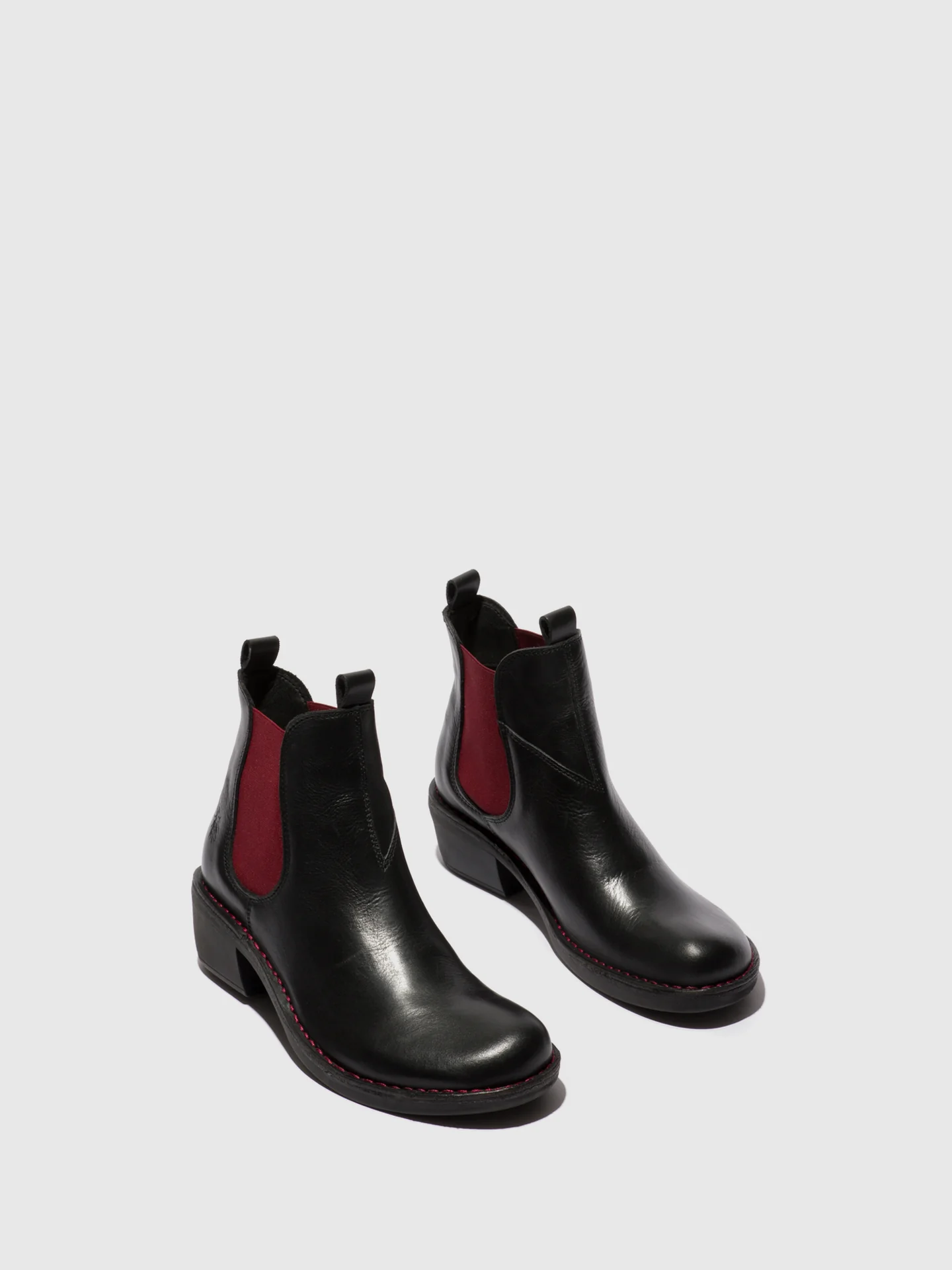 Chelsea Ankle Boots MEME030FLY BLACK (BRICK ELASTIC) - Image 2