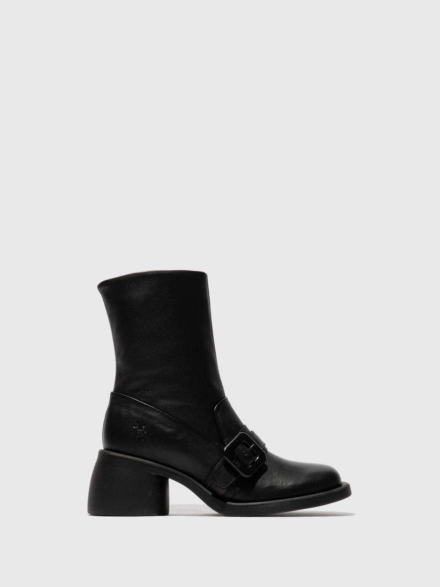 Buckle Ankle Boots HUDA303FLY BLACK