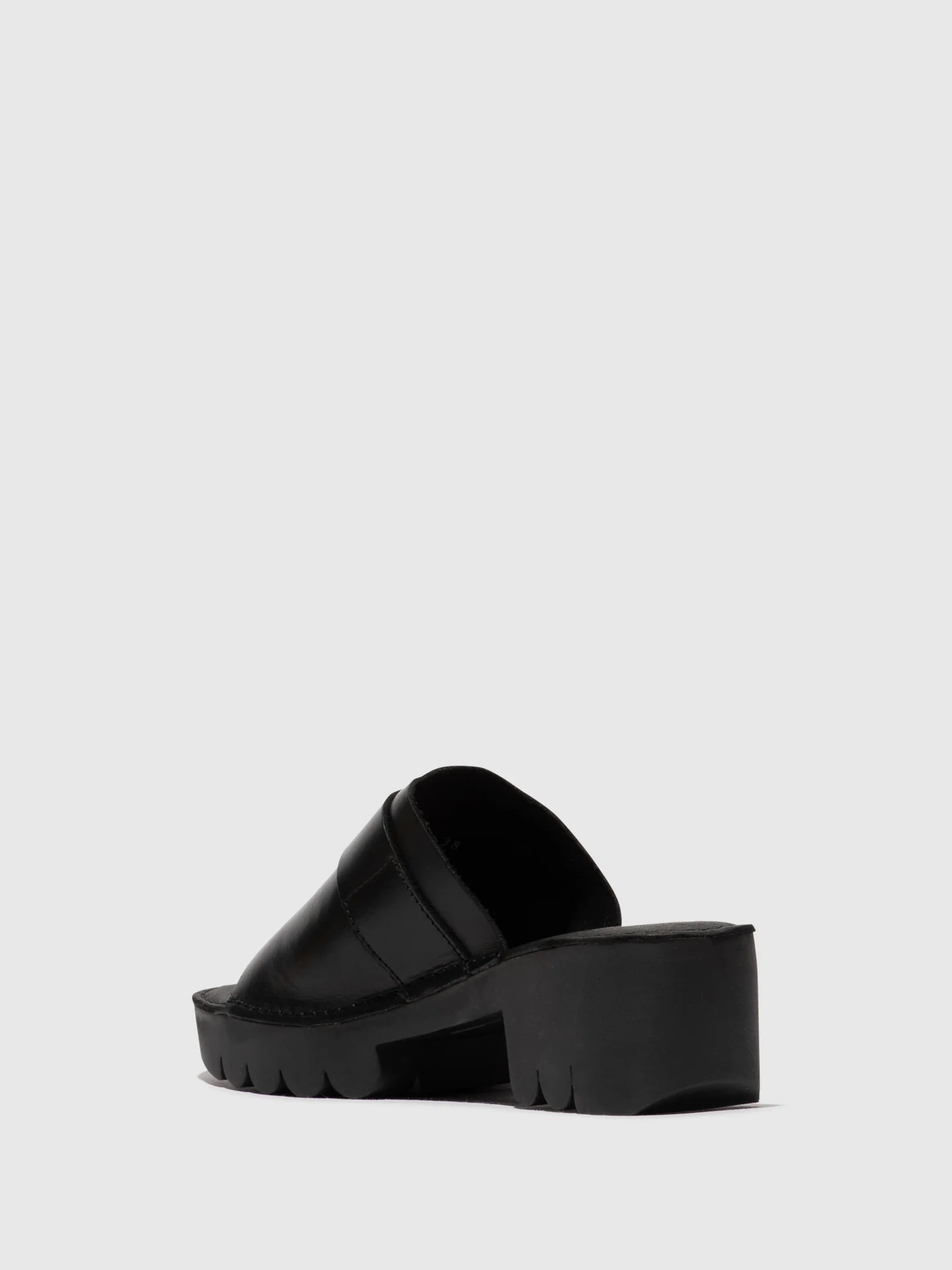 Buckle Mules EPLE519FLY BLACK - Image 3