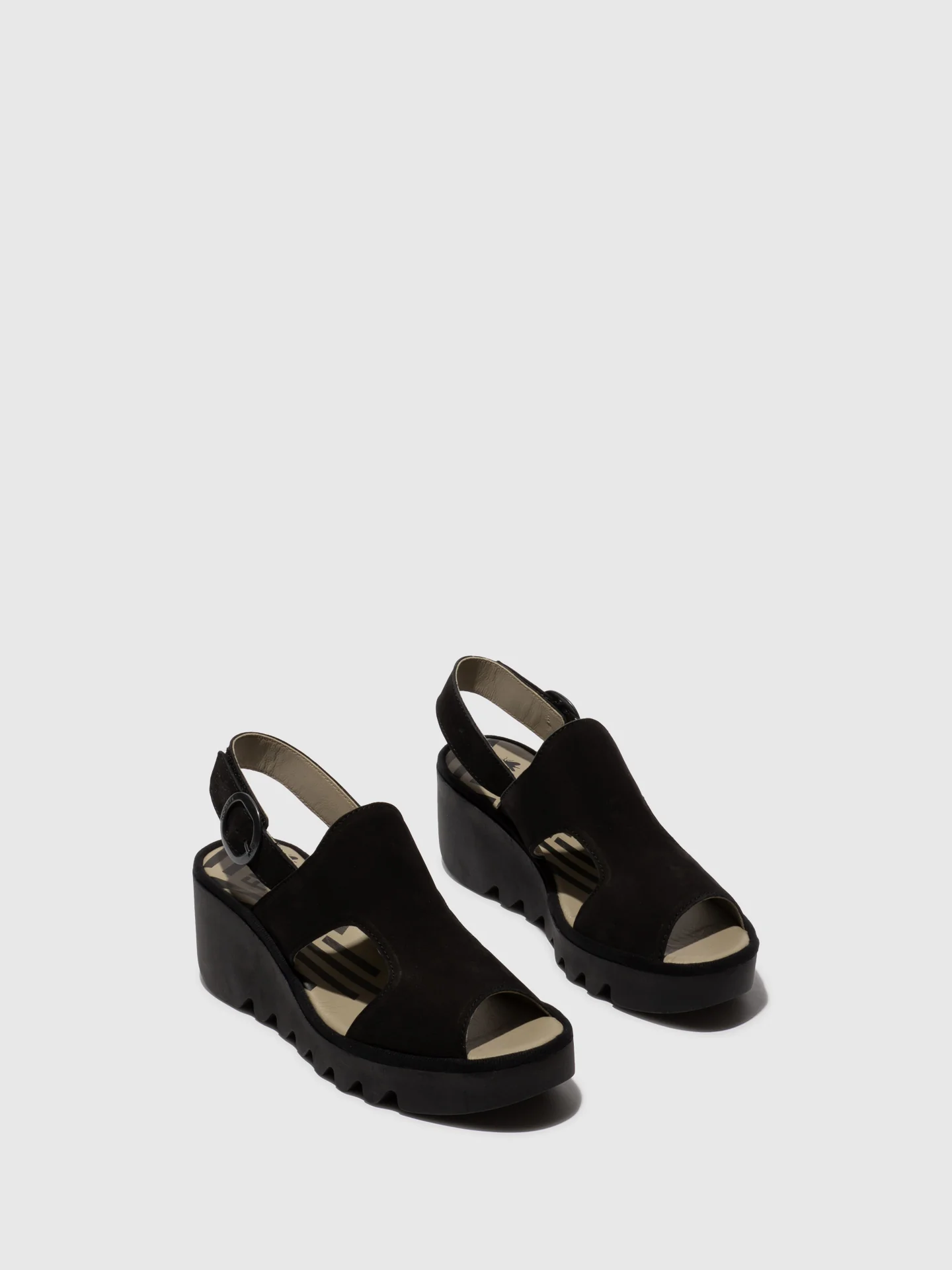 Buckle Sandals BAIF585FLY BLACK - Image 2