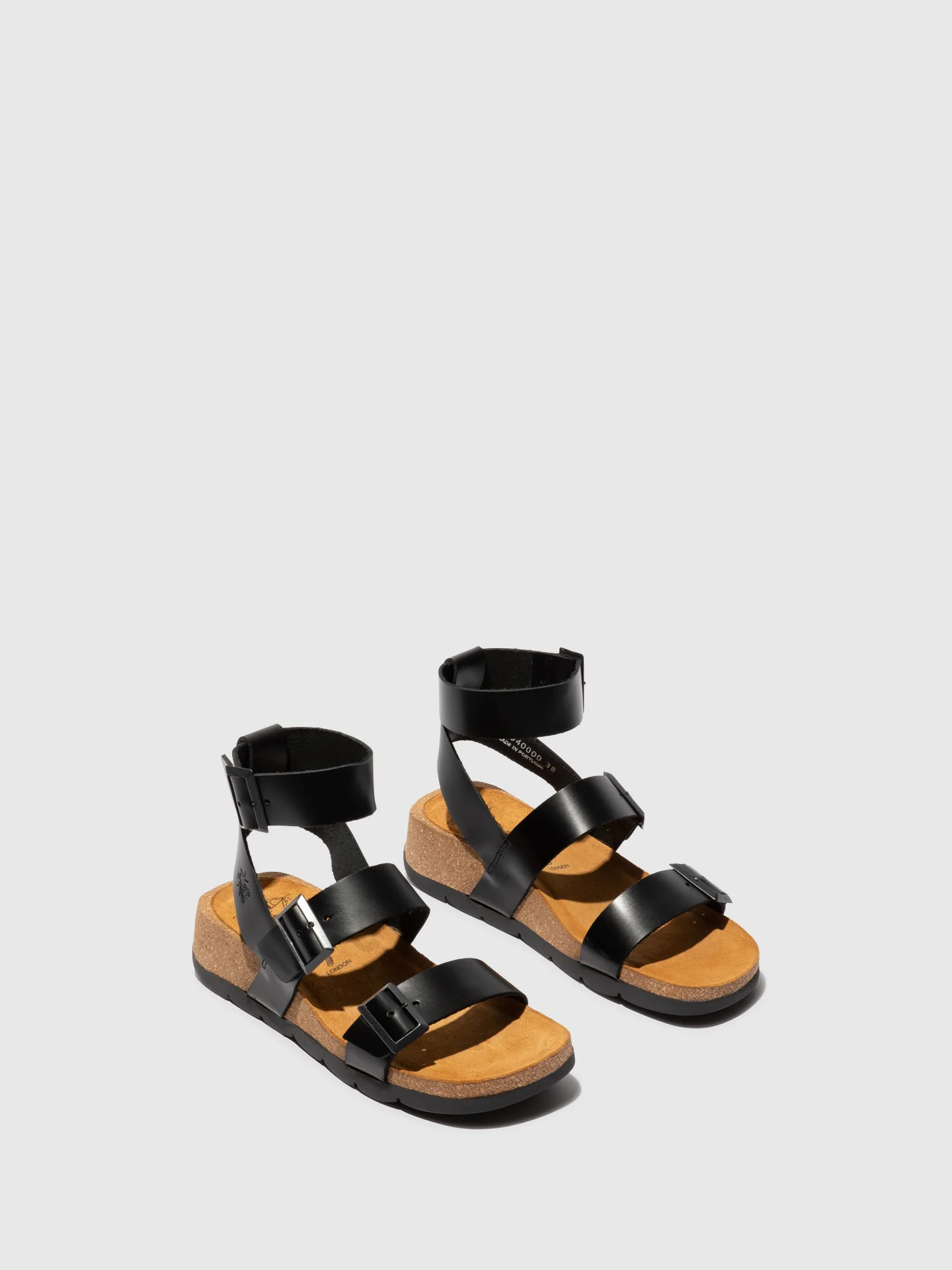 Buckle Sandals COKI040FLY BLACK - Image 2