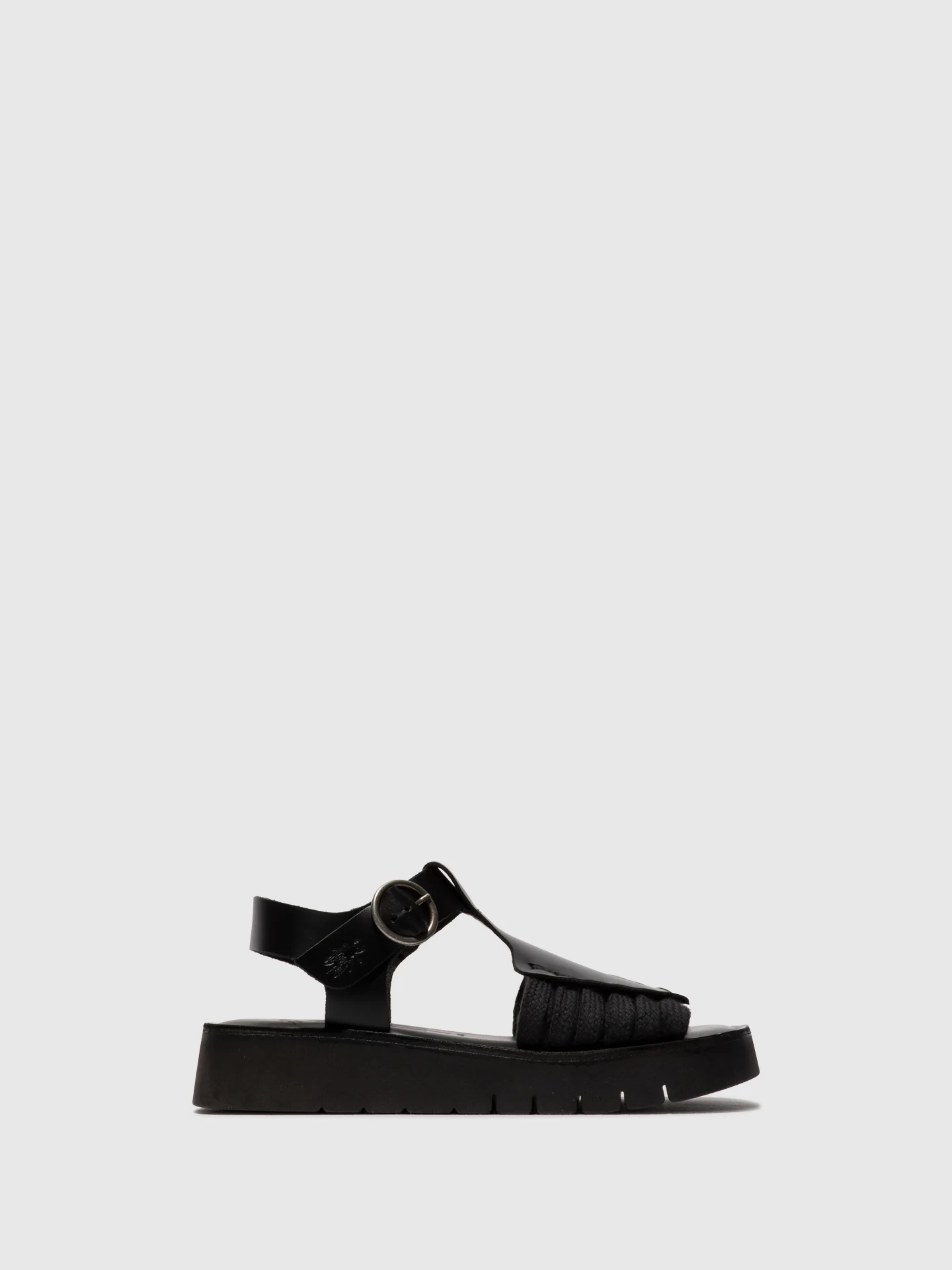 Buckle Sandals SARF251FLY BLACK