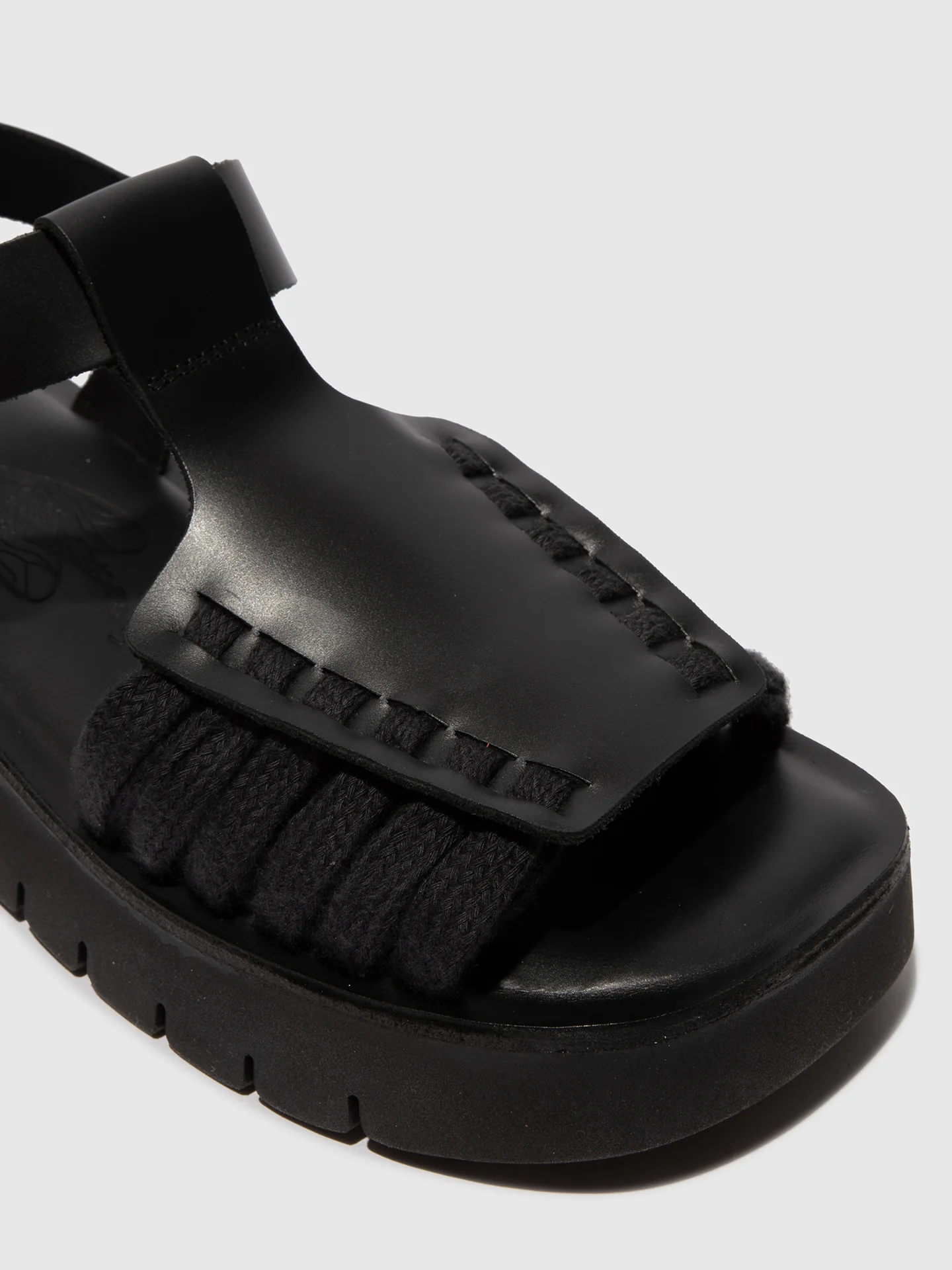 Buckle Sandals SARF251FLY BLACK - Image 4