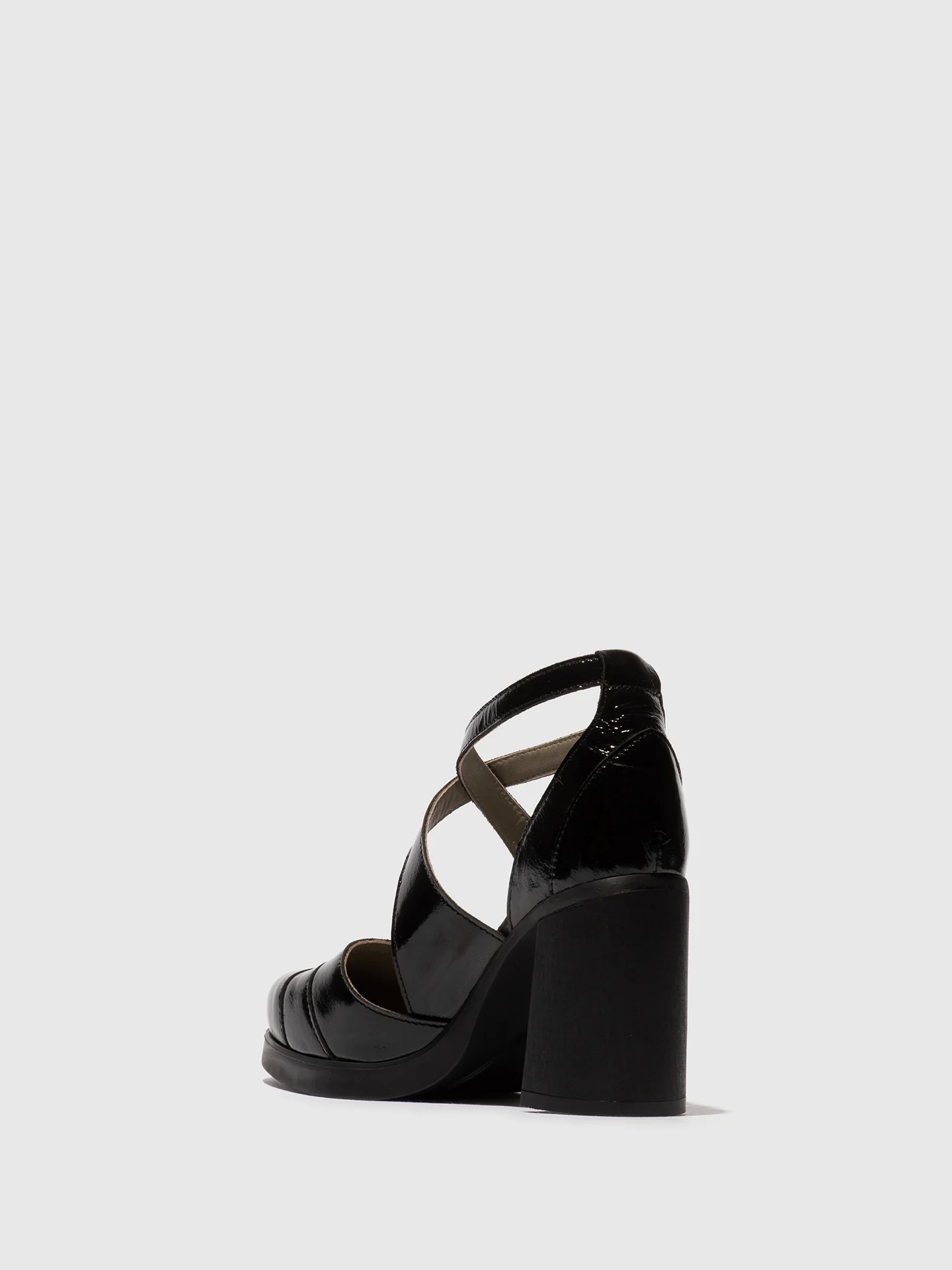Buckle Sandals SERD333FLY BLACK - Image 3