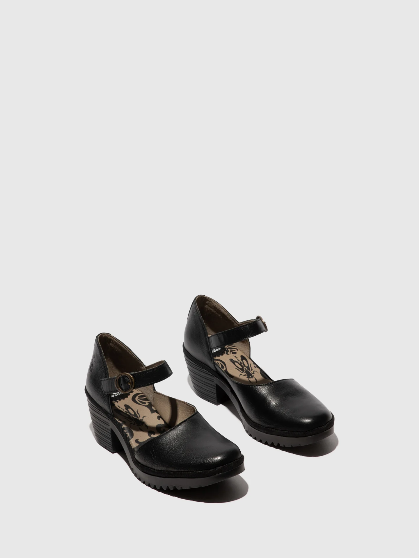 Buckle Sandals WIFO440FLY BLACK - Image 2