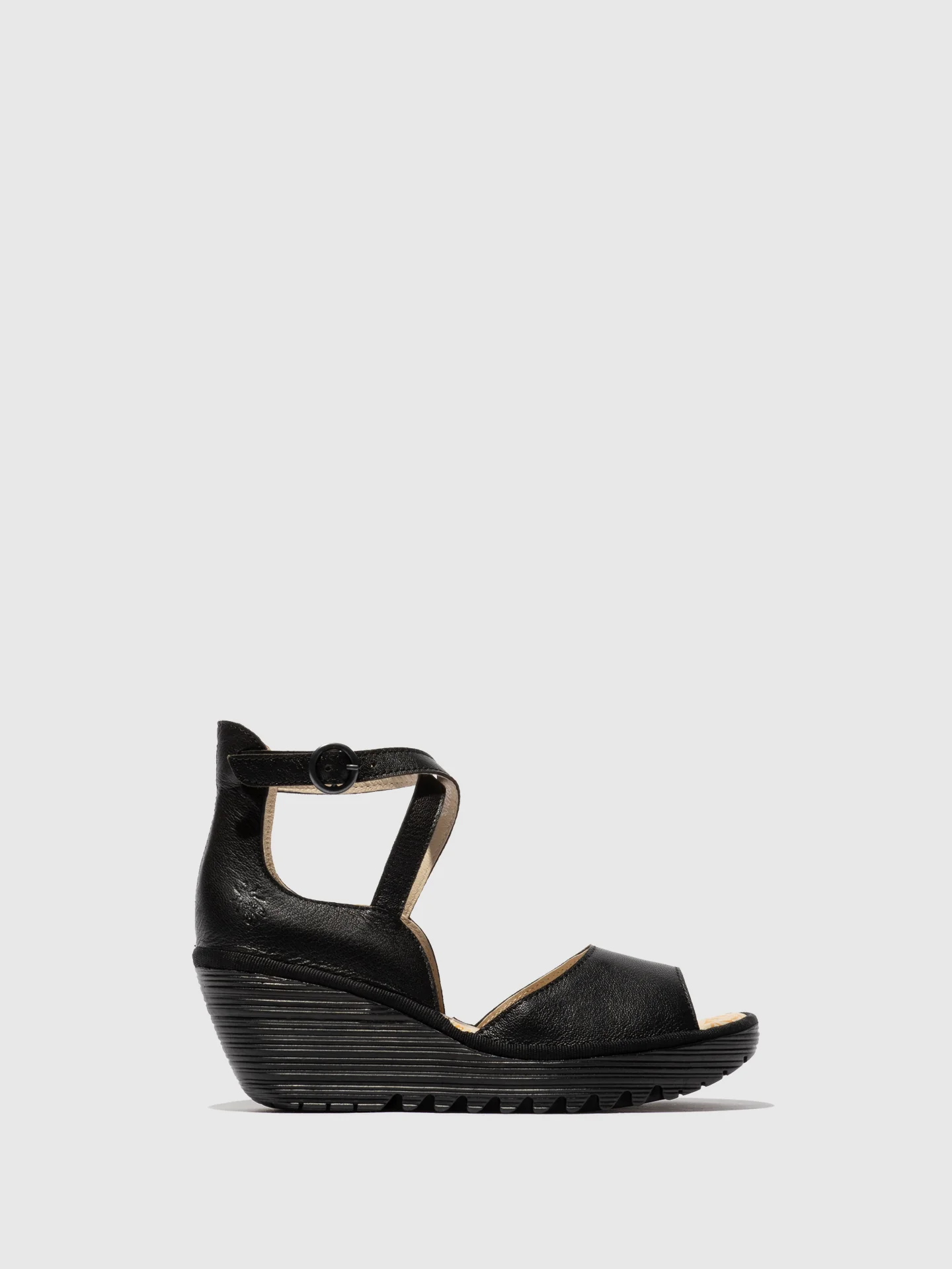 Buckle Sandals YESS476FLY BLACK