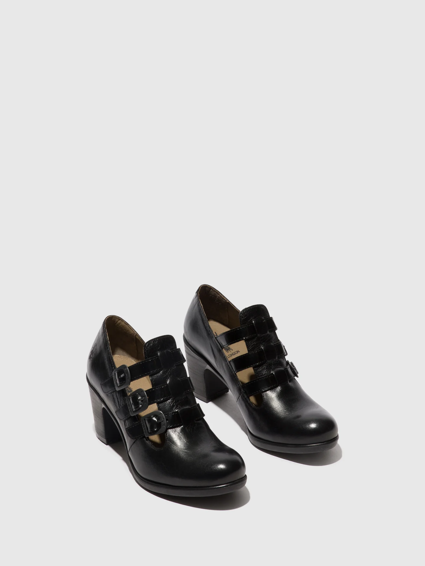 Buckle Shoes KACY011FLY BLACK - Image 2