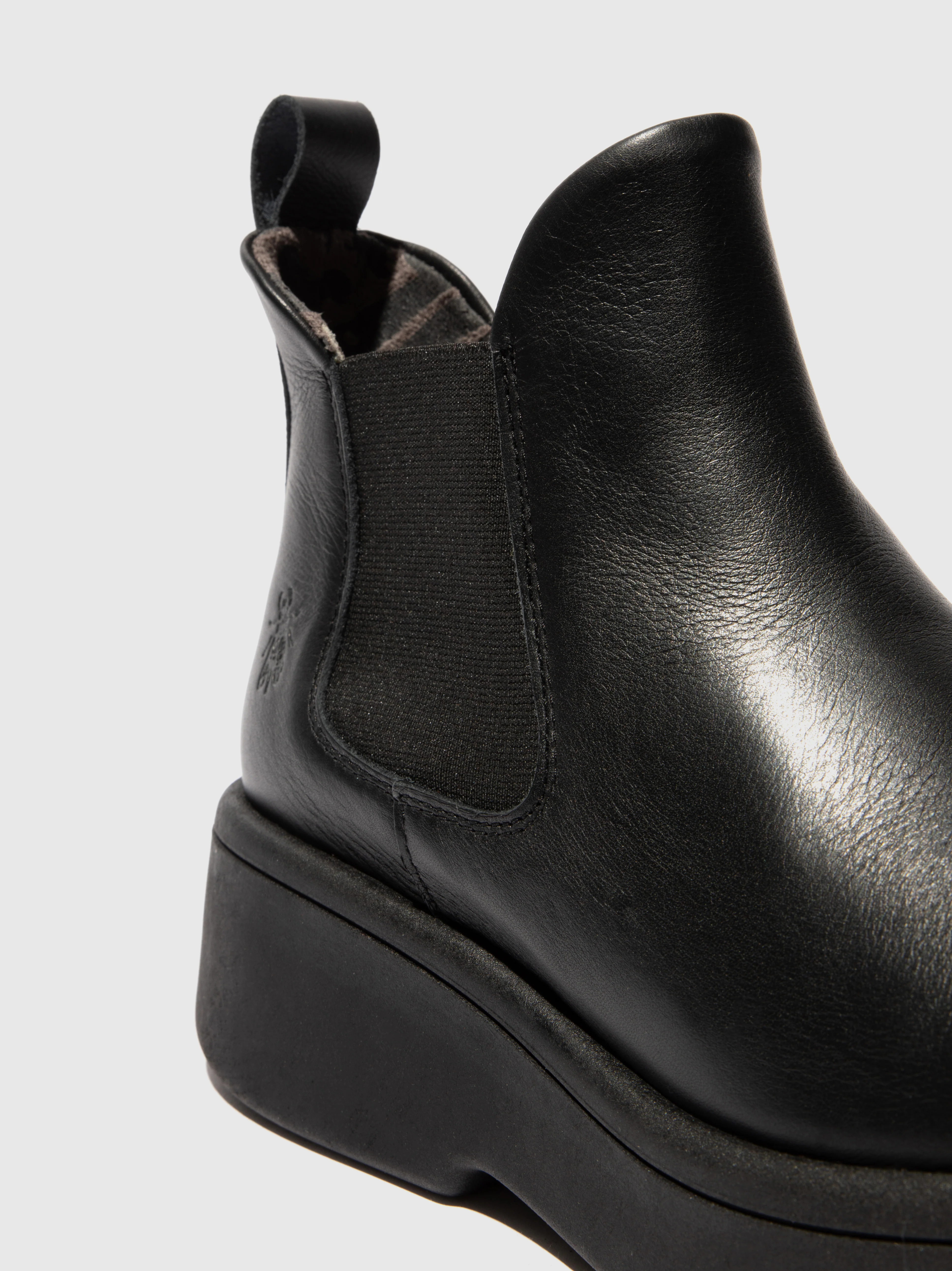 Chelsea Ankle Boots MULK159FLY BLACK - Image 4