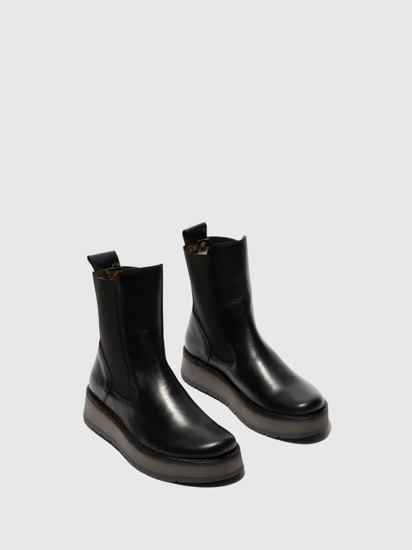 Chelsea Ankle Boots RUBA100FLY BLACK - Image 2